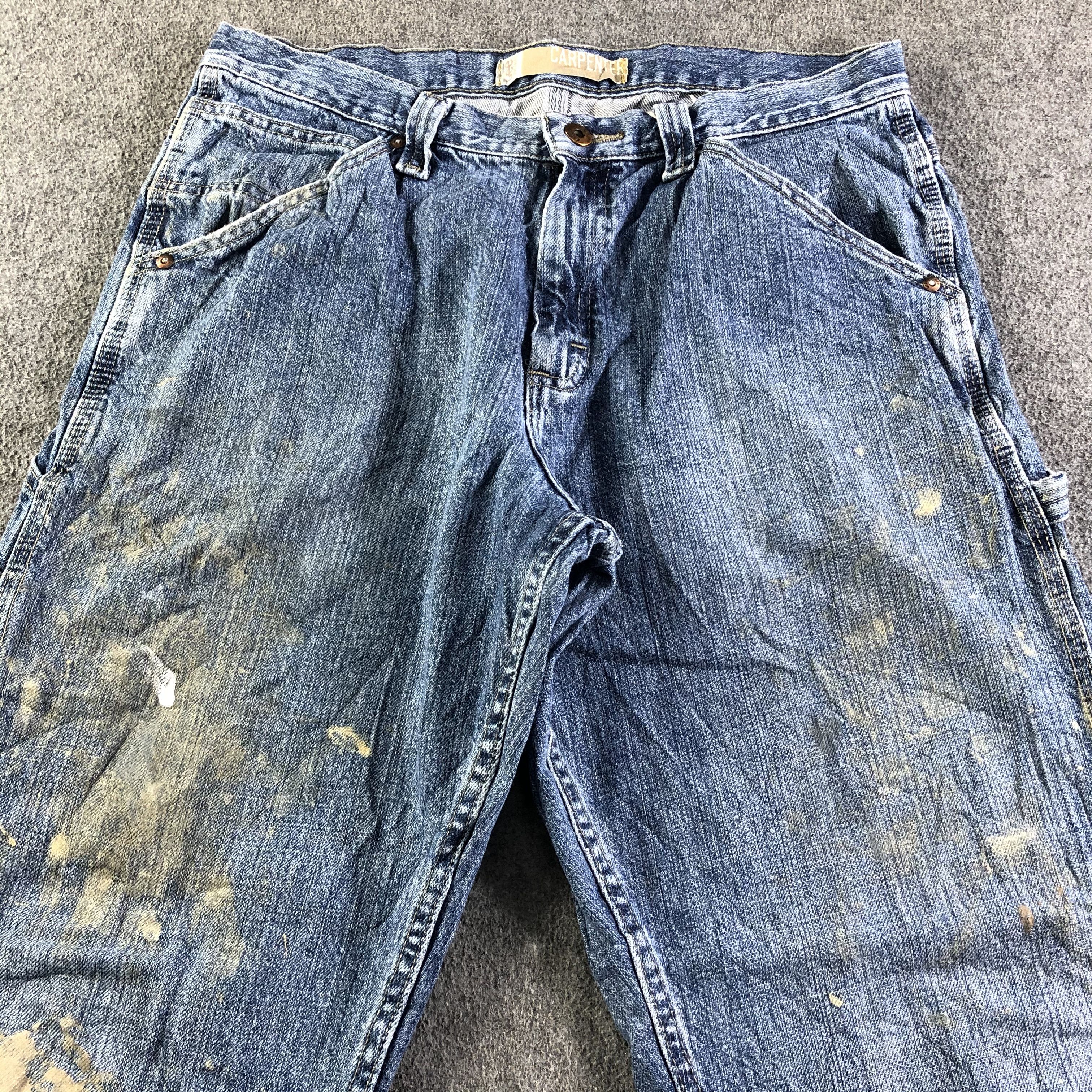 Lee Vintage Blue Wash Lee Jeans-J4215 Size US 33 - 3 Thumbnail