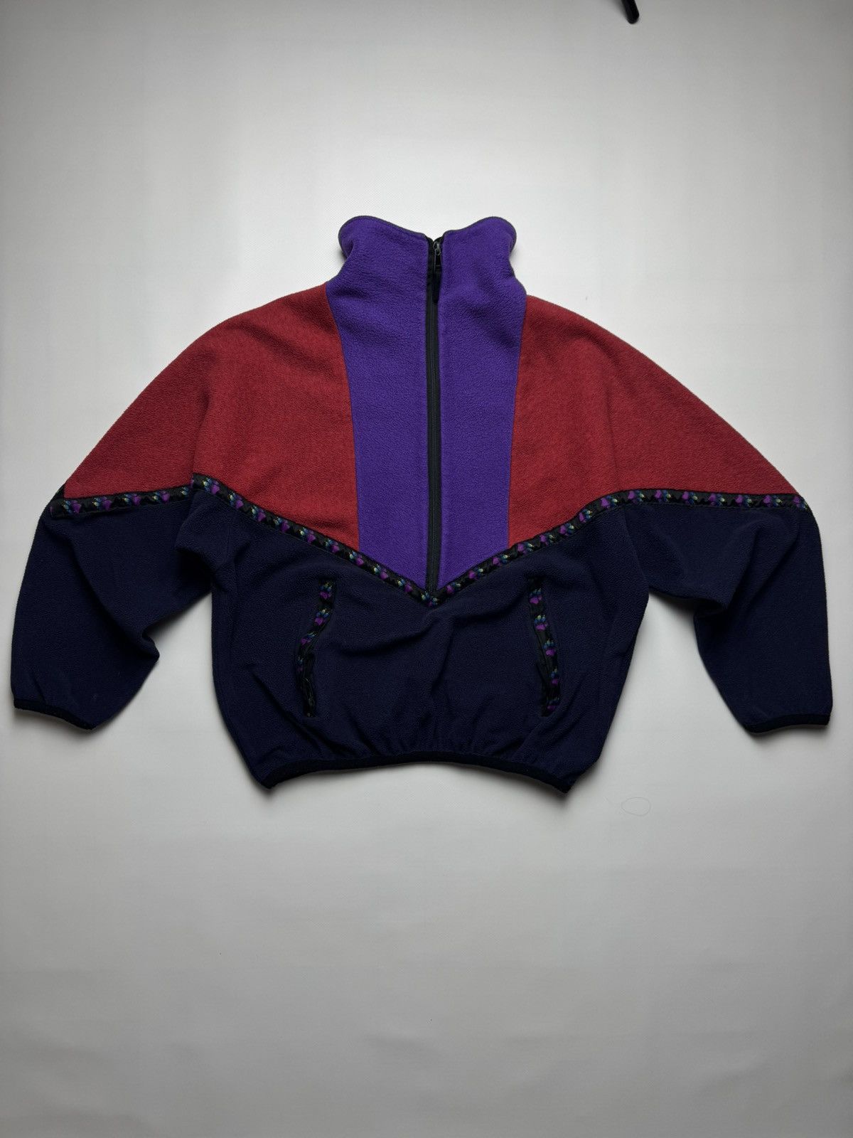 Jack Wolfskin Vintage Jack Wolfskin Paw Print Fleece Jacket Gorpcore Retro Size US M / EU 48-50 / 2 - 1 Thumbnail