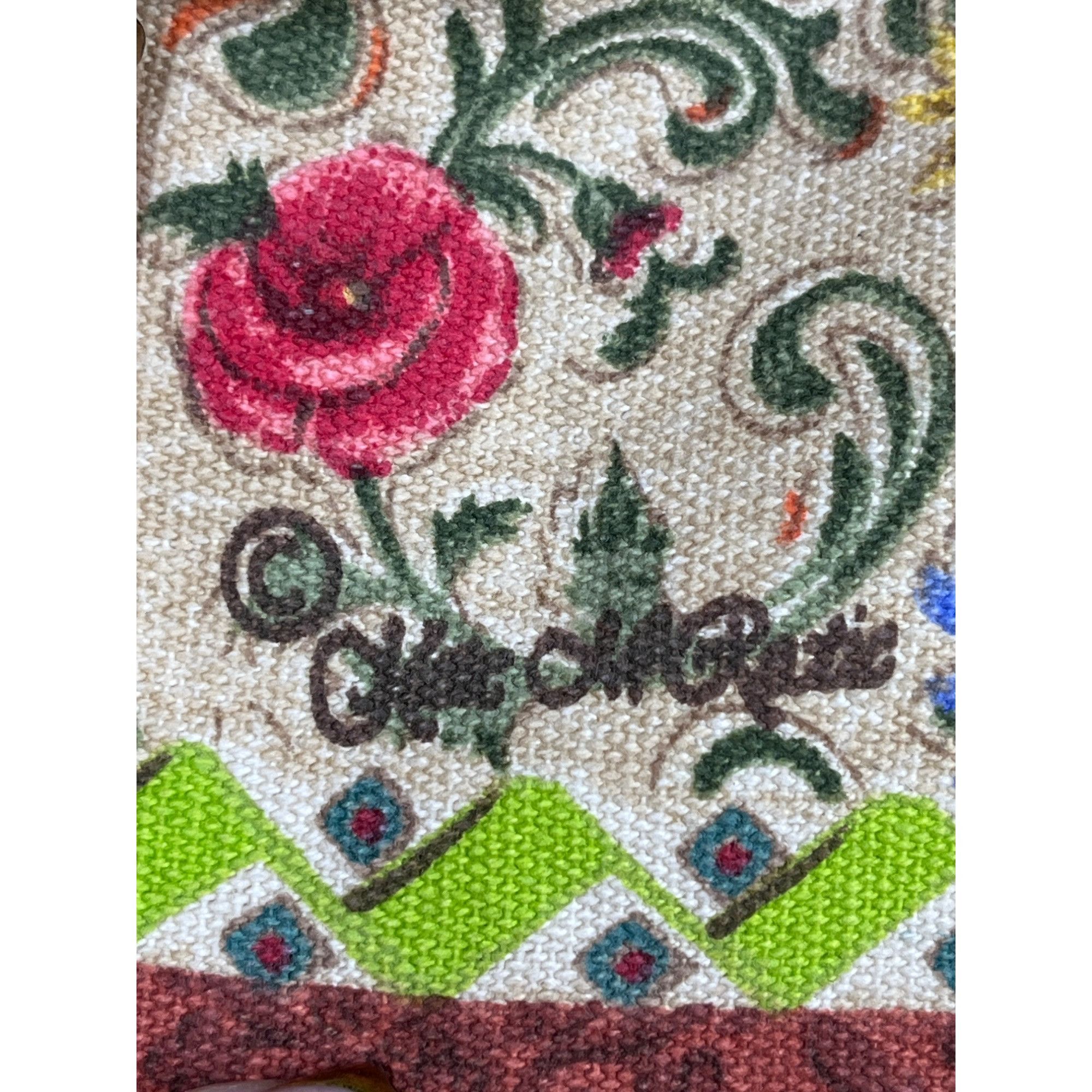 Designer Kate McRostie SKU 7757 HoBo Patchwork Tote Bag purse Size ONE SIZE - 3 Thumbnail