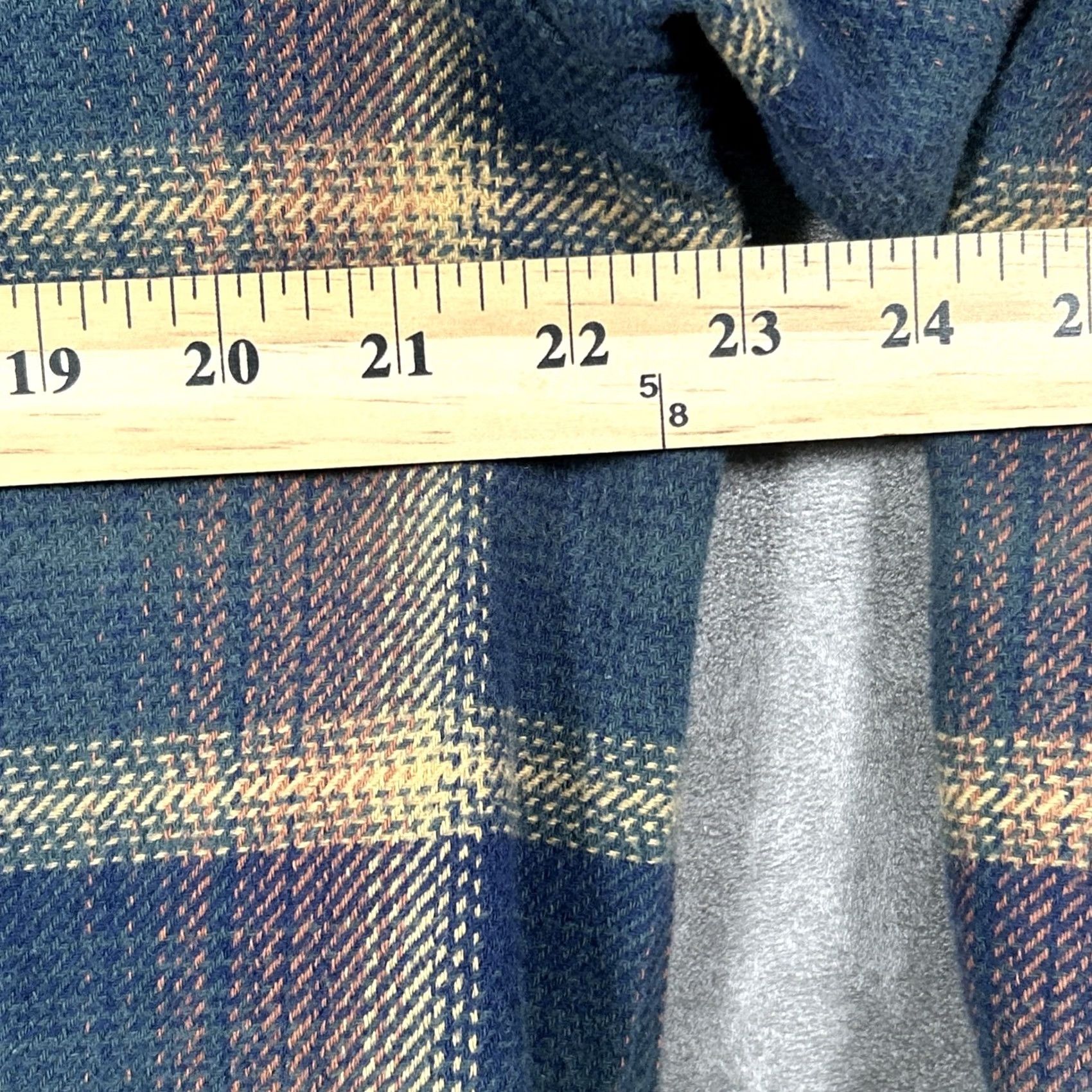Orvis Orvis Mens XL Plaid Flannel Shirt Long Sleeve Button Up Cotton Shacket Size US XL / EU 56 / 4 - 6 Thumbnail