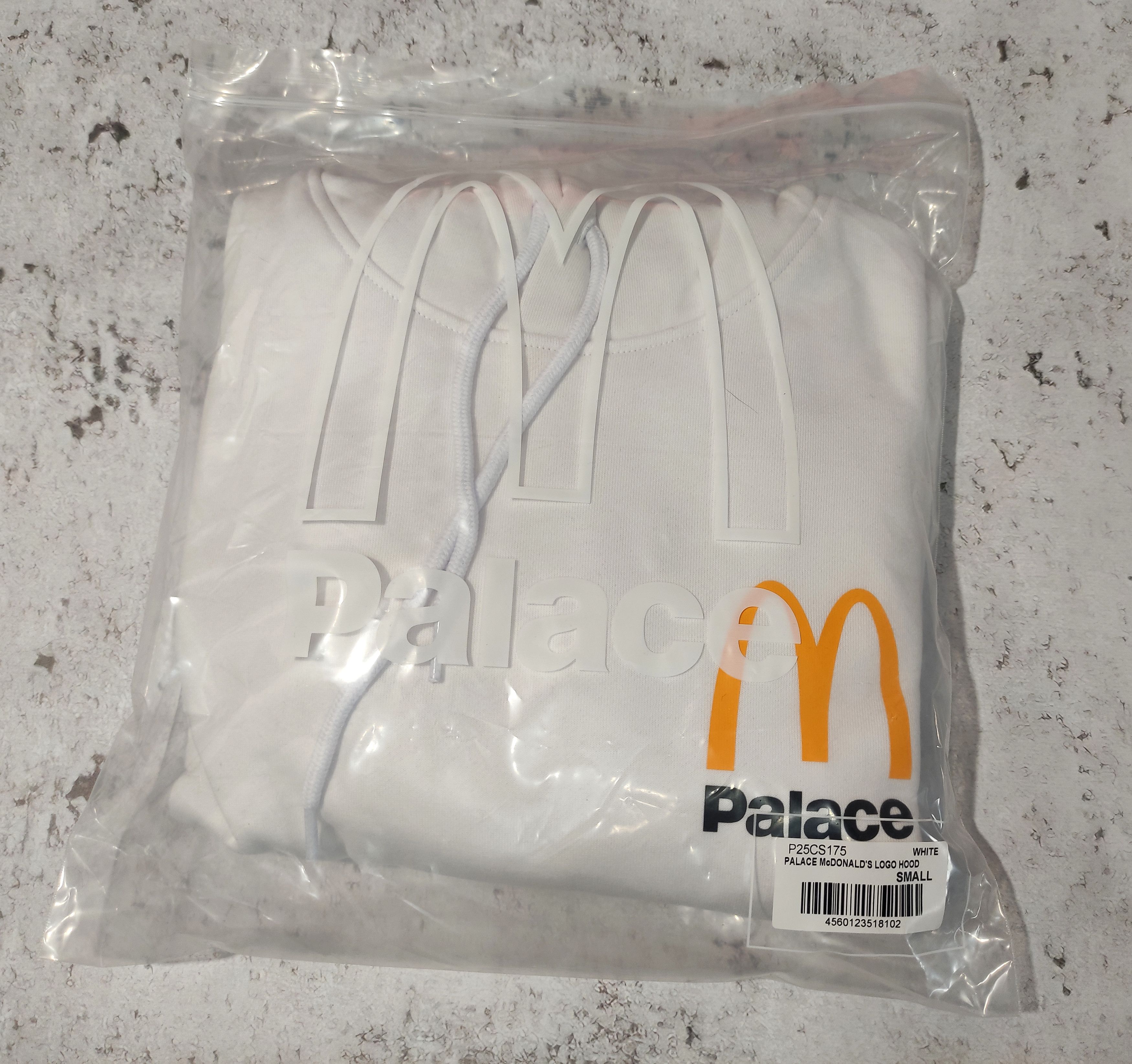 Palace Palace X McDonald's LOGO HOOD WHITE SIZE S Size US S / EU 44-46 / 1 - 3 Thumbnail