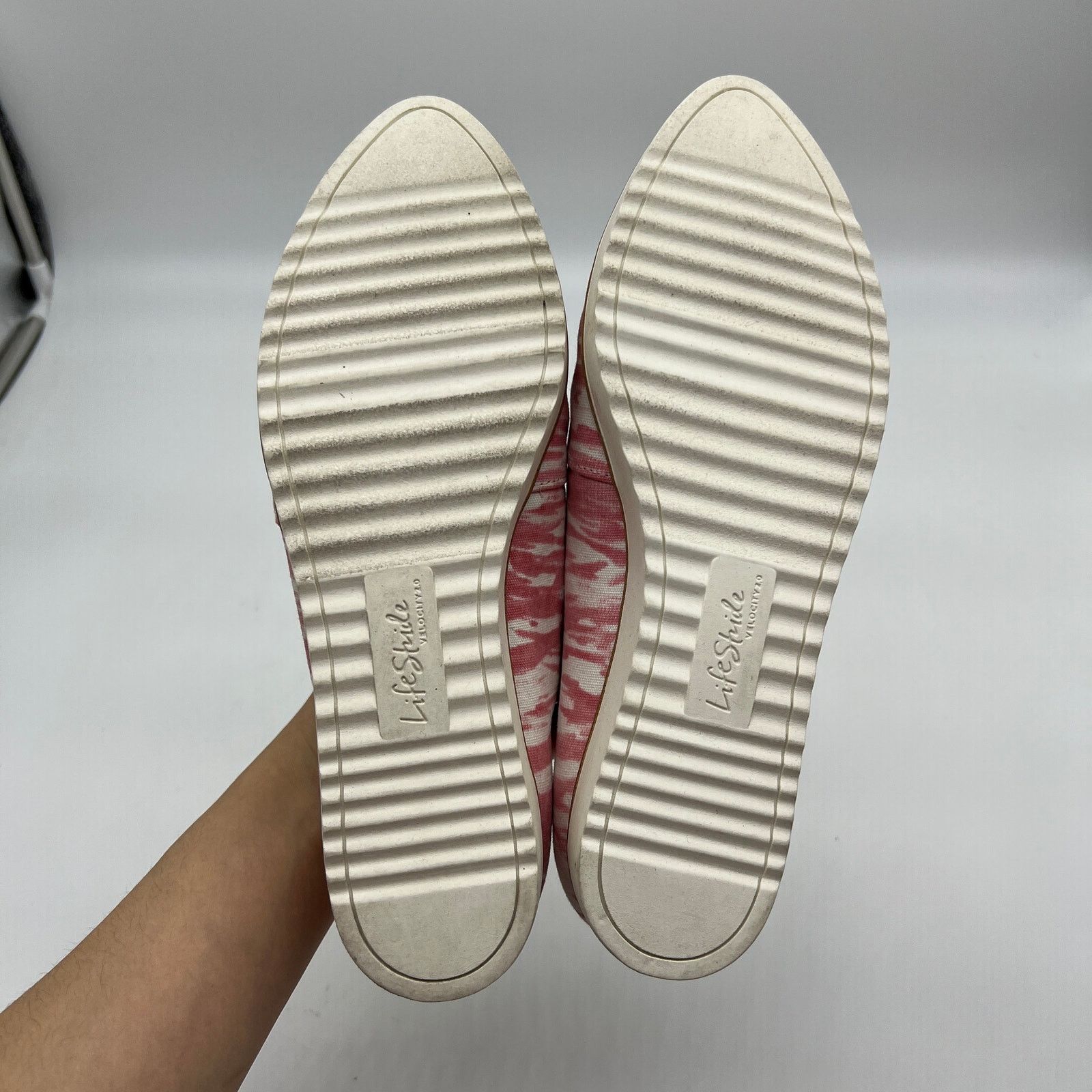 Other LifeStride Women's Shoes Size 6.5W Slip on Pink & White Size US 6.5 / IT 36.5 - 5 Thumbnail