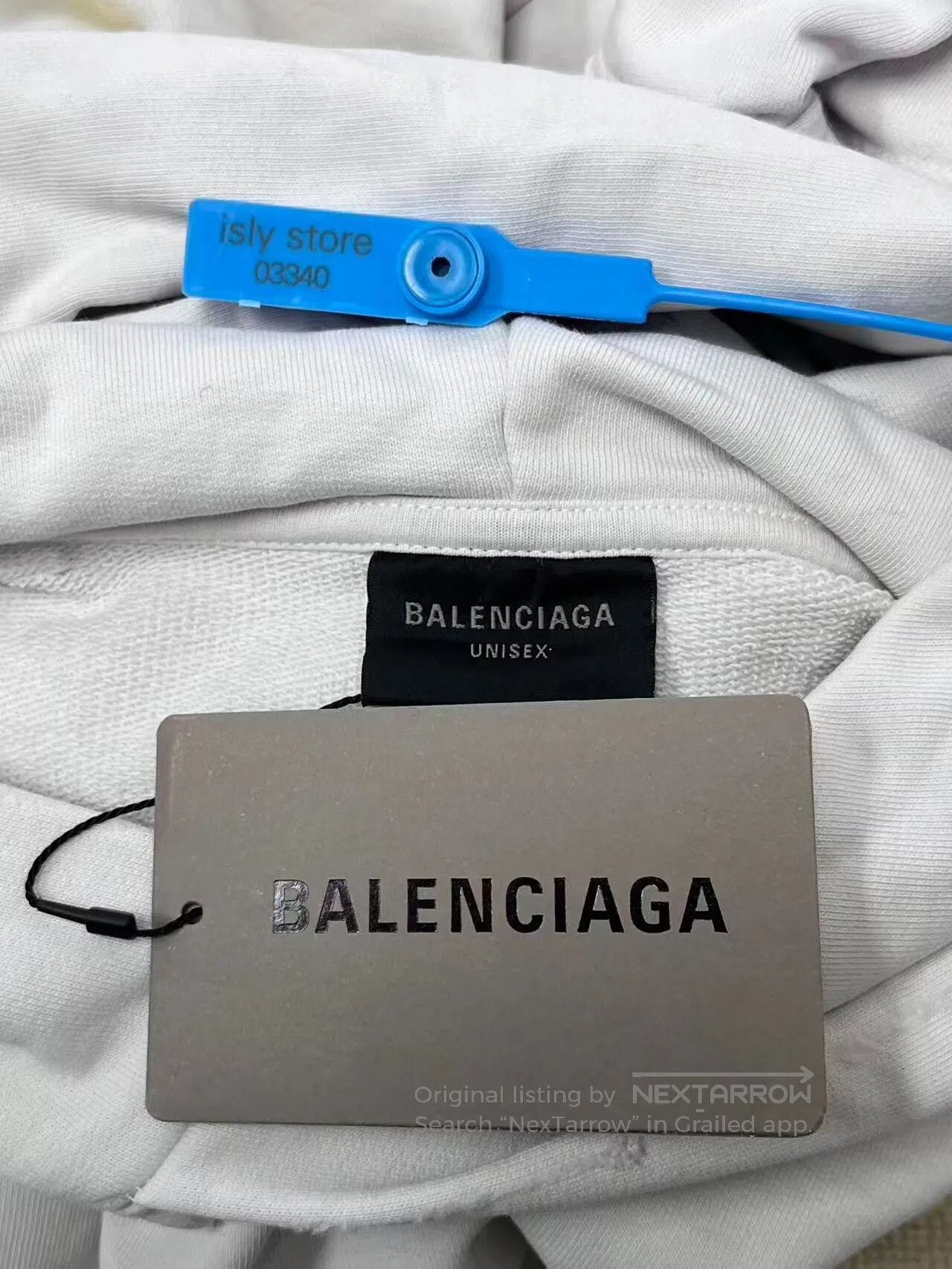 Balenciaga balenciaga oversized hoodie with logo print. Size US M / EU 48-50 / 2 - 5 Thumbnail