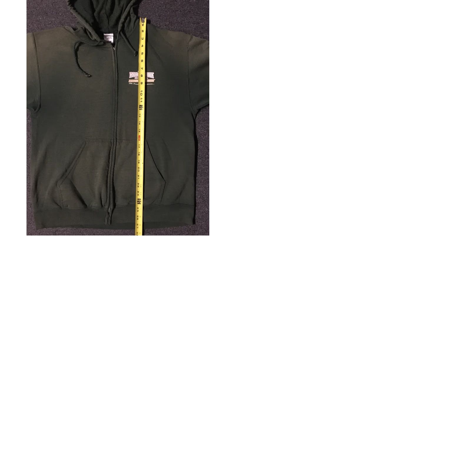 Vintage VINTAGE Norco Horse Week Hoodie Seasonal Distressed Green Full Zip Large Men Size US L / EU 52-54 / 3 - 9 Thumbnail