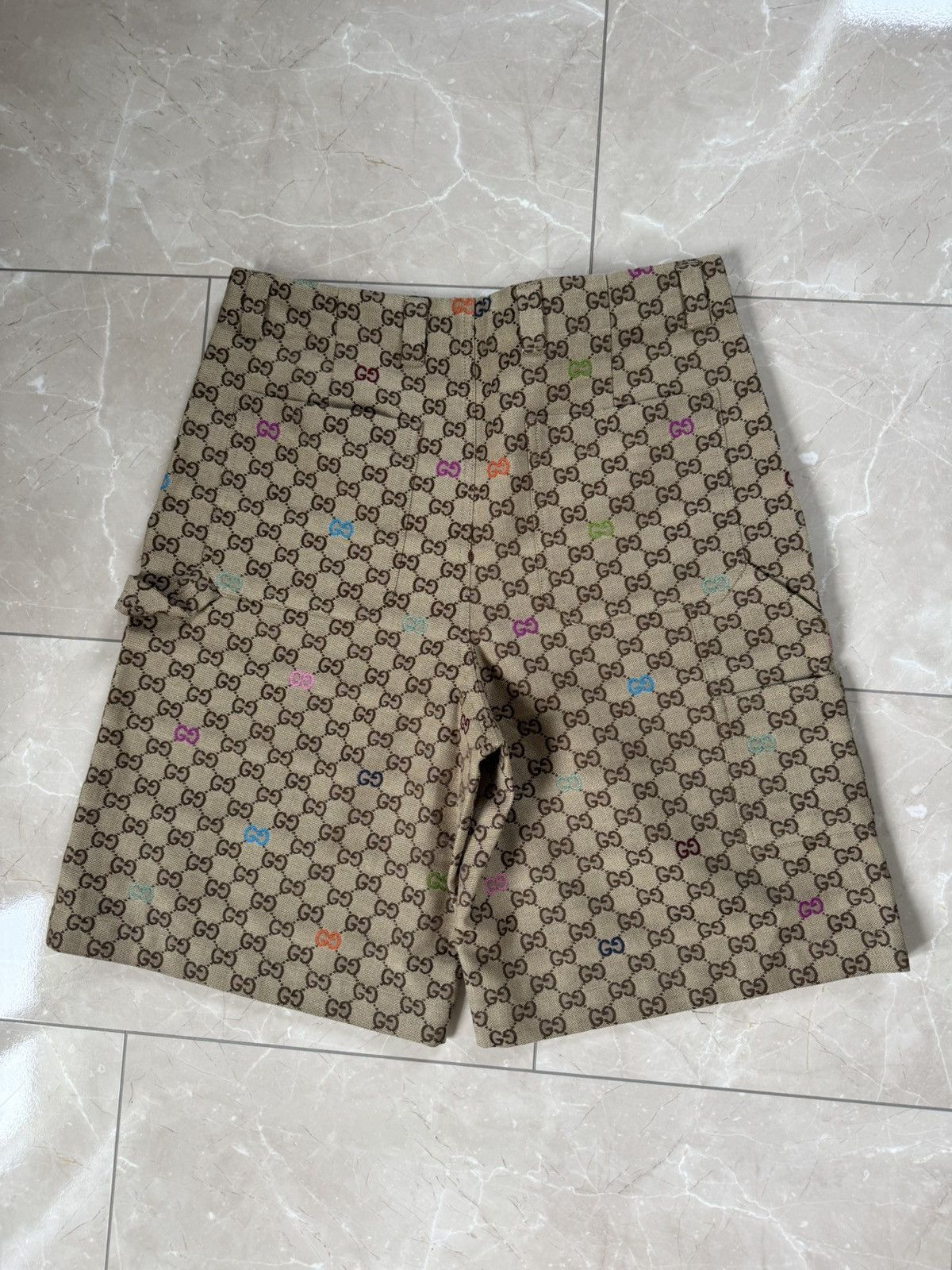Gucci Gucci GG Monogram Multicolor Shortpant Size US 33 - 2 Thumbnail