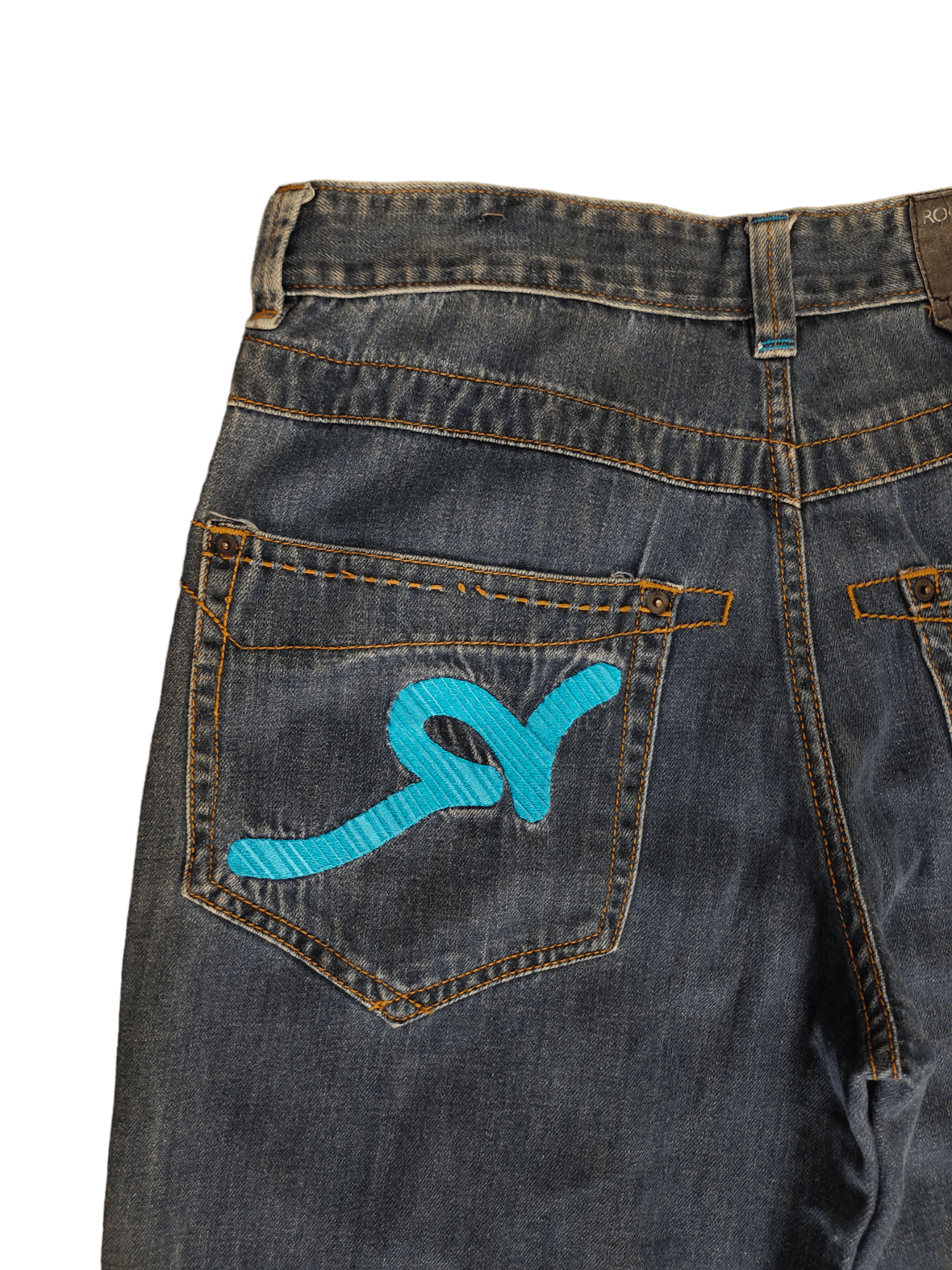 Rocawear Baggy Jeans Rocawear Denim Wide Loose Y2k Streetwear Jnco Size US 34 / EU 50 - 4 Thumbnail