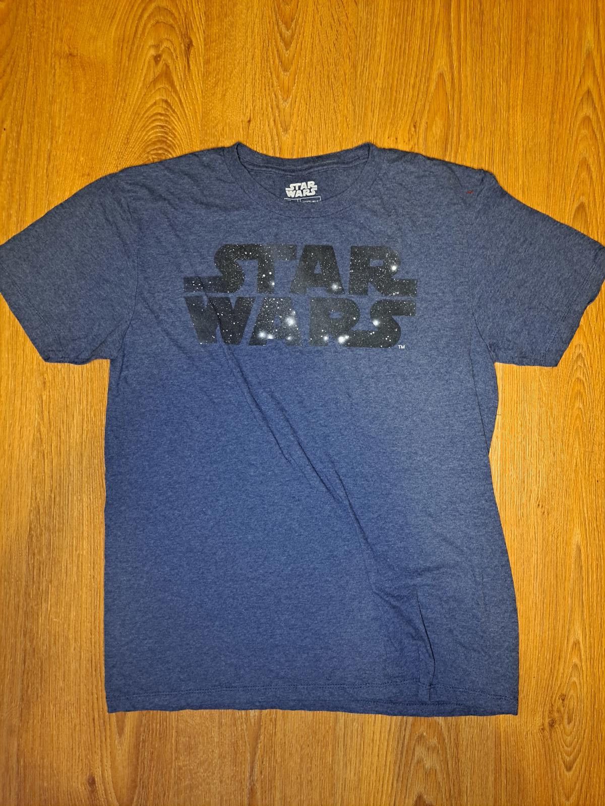 Star Wars STAR WARS Logo T Shirt Mens Medium Blue Cotton Blend Size US M / EU 48-50 / 2 - 1 Thumbnail