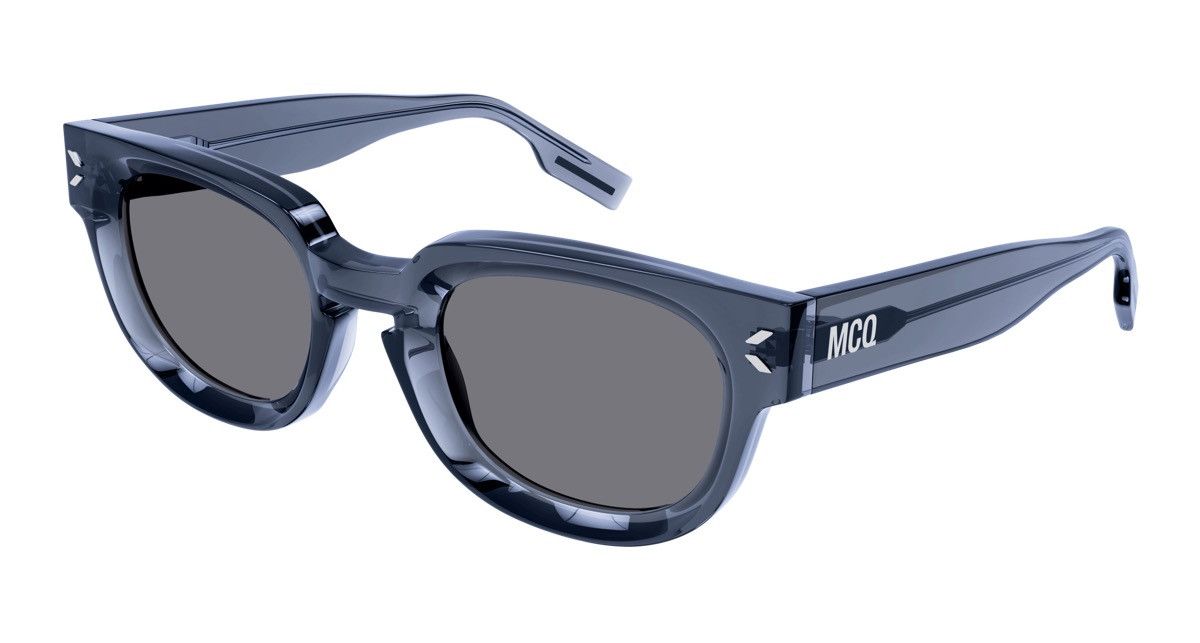 Alexander McQueen !DS! SS23 Alexander Mcqueen MQ0346S Tiny Blue Sunglasses Size ONE SIZE - 5 Thumbnail