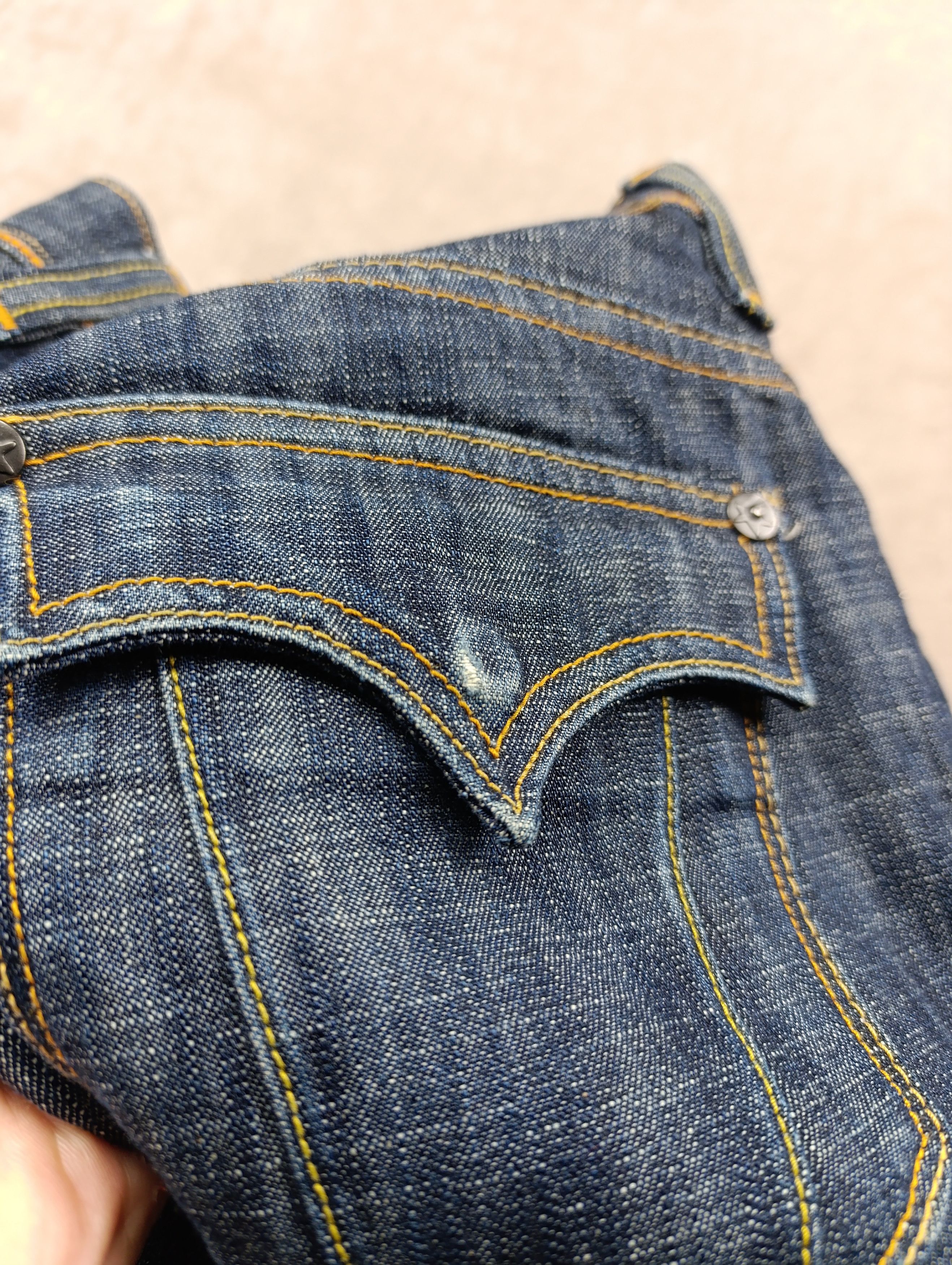 Levi's Vintage Levi's Mens Jeans Slim Boot Redline Denim Size US 30 / EU 46 - 10 Thumbnail