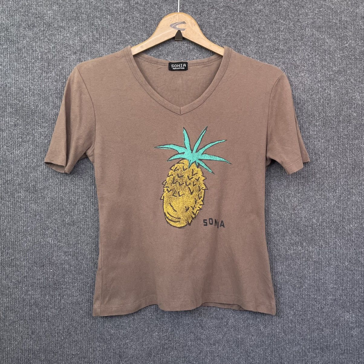 Sonia Rykiel Sonia Rykiel Pineapple T Shirt Size M / US 6-8 / IT 42-44 - 1 Thumbnail