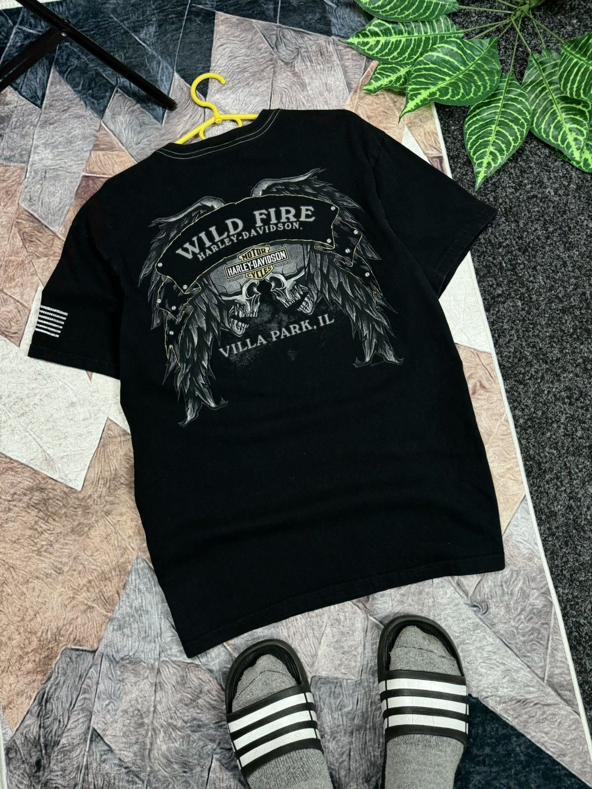 Vintage HARLEY DAVIDSON WILD FIRE VILLA PARK SIZE XL Size US XL / EU 56 / 4 - 17 Thumbnail