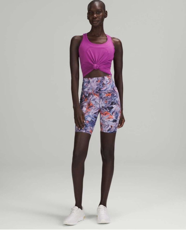 Lululemon Lululemon Base Pace High-Rise Short 8" Atmospheric Purple Size 27" / US 4 / IT 40 - 1 Thumbnail