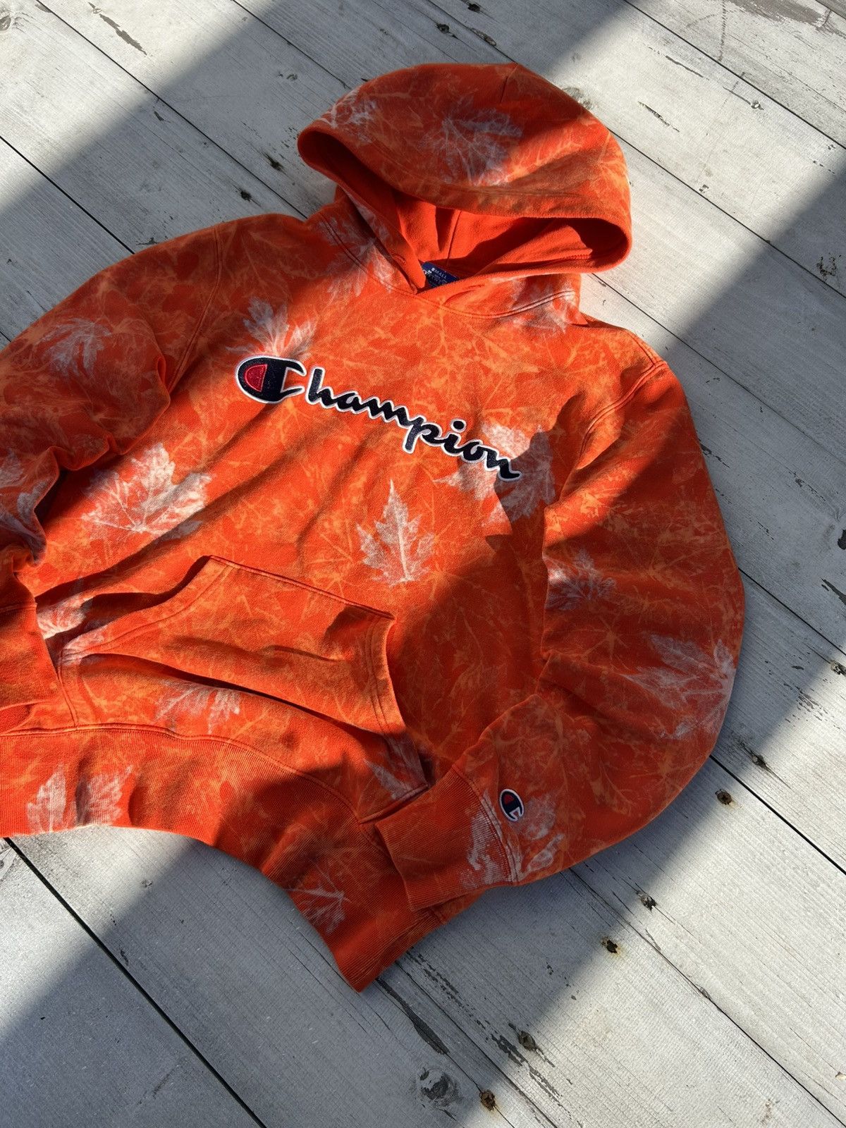 Champion Handmade hoodie champion vintage custom real tree y2k Size S / US 4 / IT 40 - 8 Thumbnail