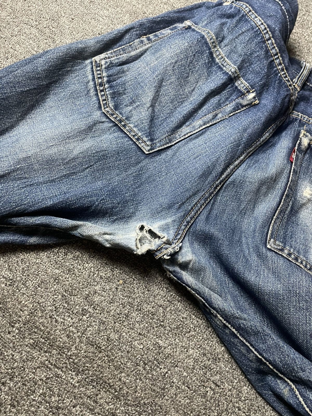 Japanese Brand × Vintage Concept No. 9 Project Brand Denim Jeans (111) Size US 31 - 10 Thumbnail