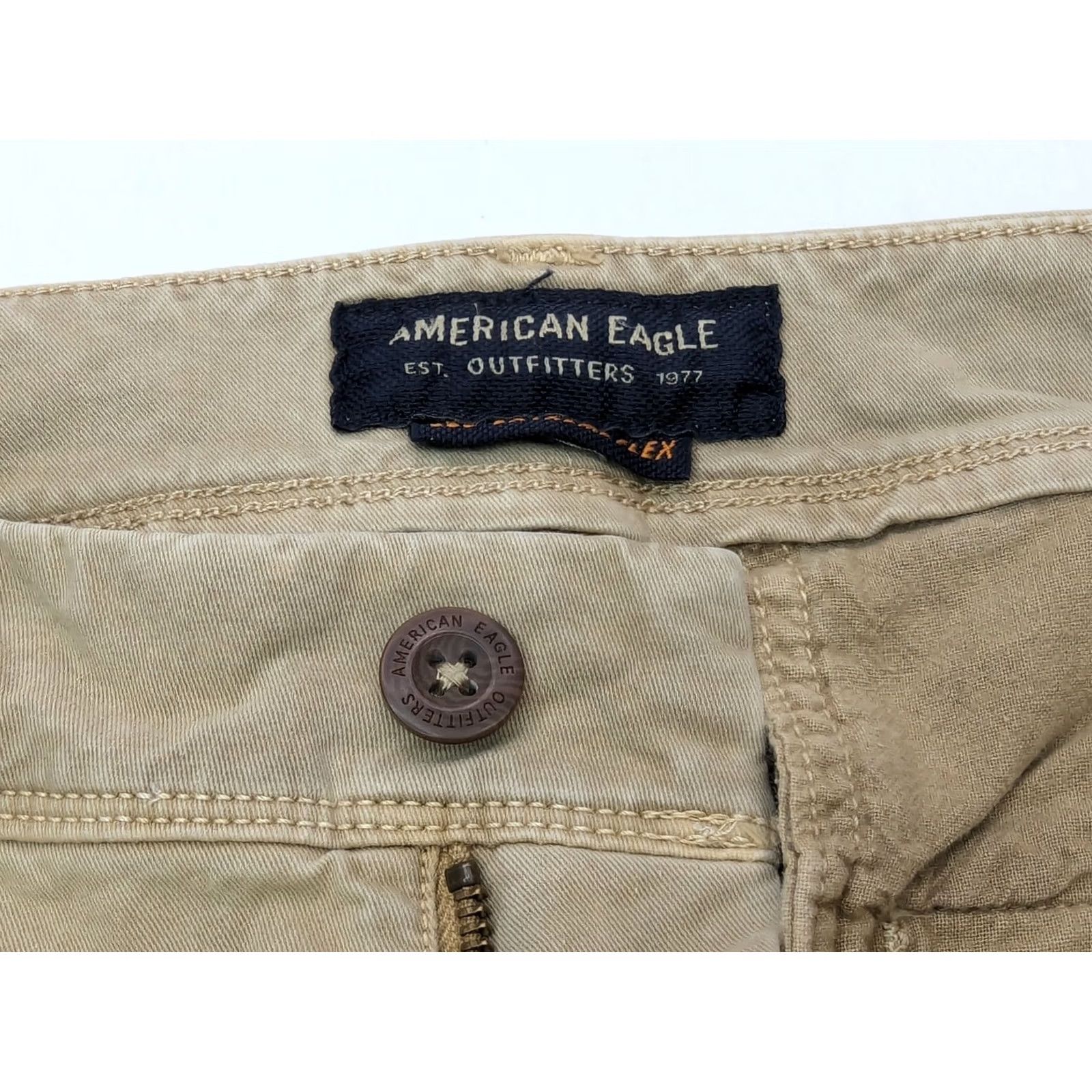 American Eagle Outfitters American Eagle Outfitters 360 Extreme Flex Slim Jeans Pants 28 Men Brown Denim Straight 360 Extreme Flex Slim Fit 5-Pocket Design"} Size US 28 / EU 44 - 6 Thumbnail