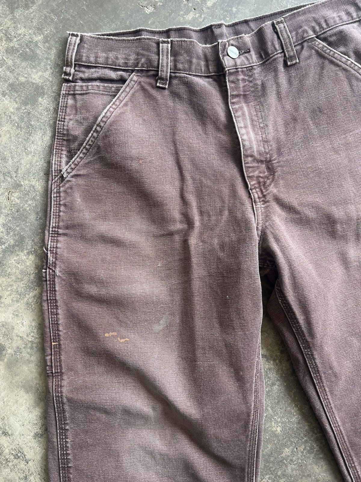 Carhartt Vintage Rare Carhartt B11 DKB Dungaree Carpenter Pants Size US 34 / EU 50 - 3 Thumbnail