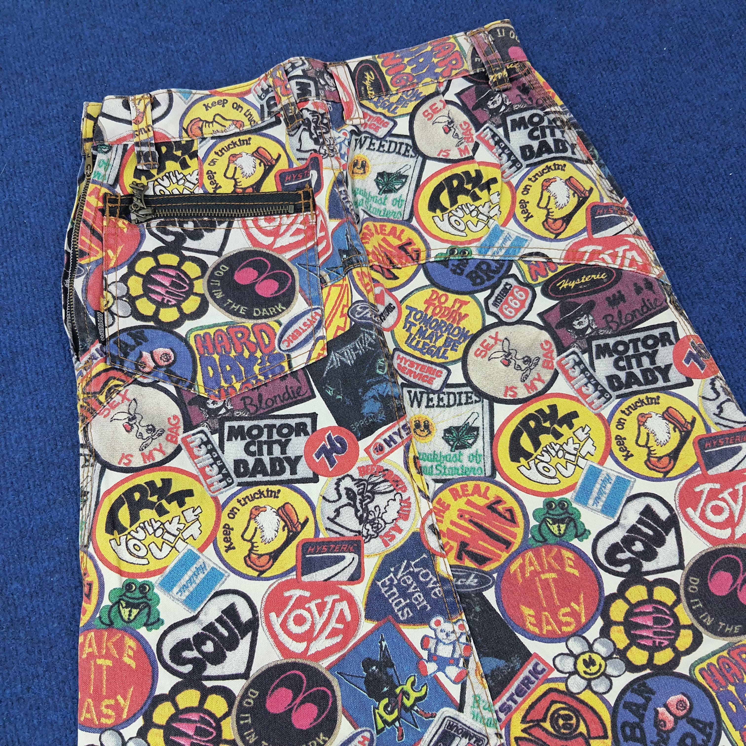 Hysteric Glamour Vintage Hysteric Glamour Fullprint Japan Brand Skirt C235N15 Size 26" / US 2 / IT 38 - 4 Thumbnail