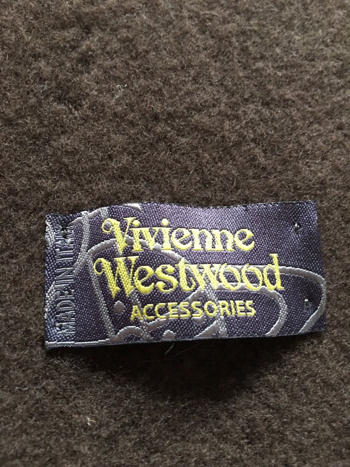 Vivienne Westwood Vivienne Westwood Brown Long Italy Scarf Size ONE SIZE - 6 Thumbnail
