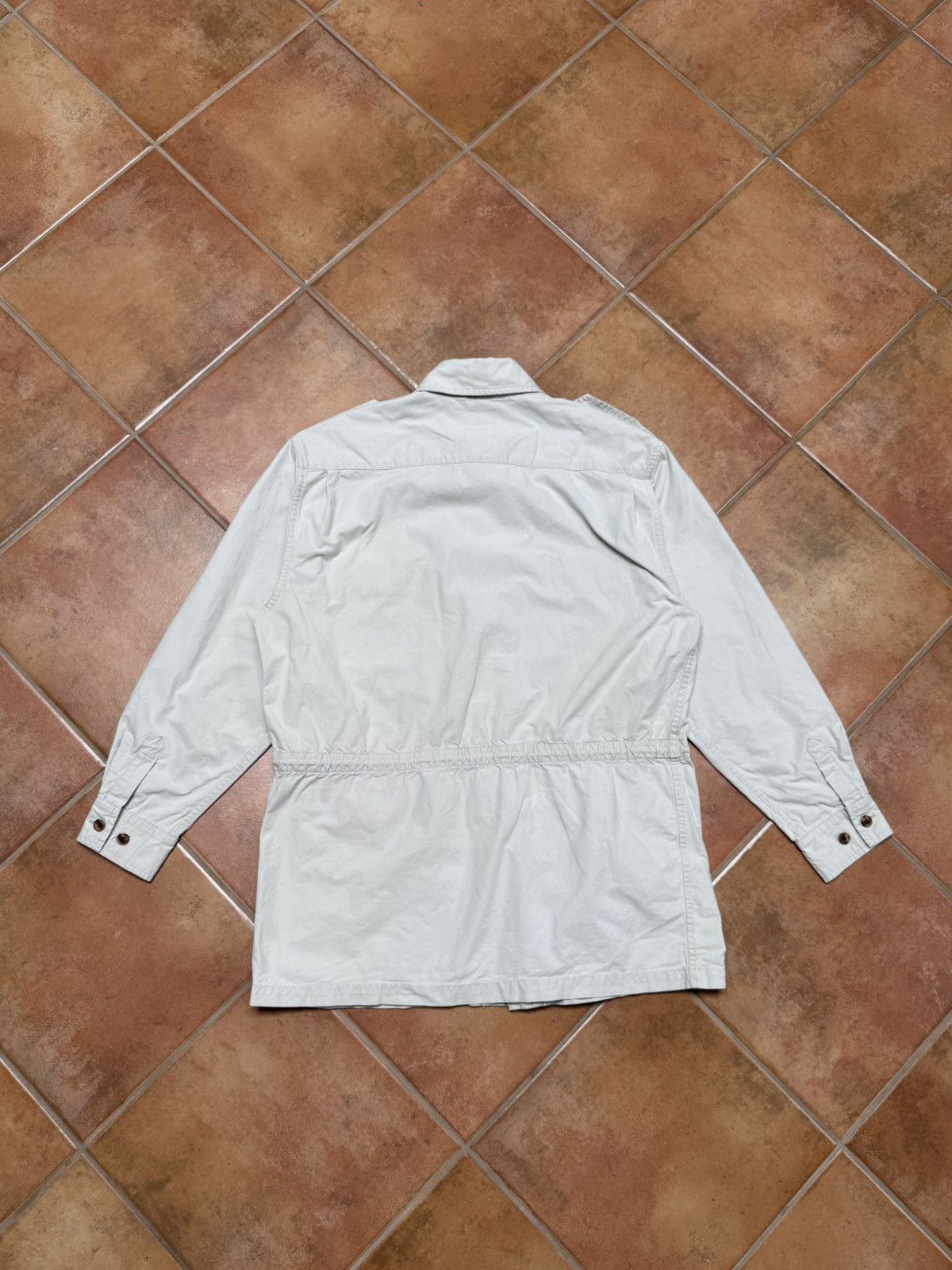 Banana Republic Vintage Banana Republic Canvas Safari Jacket Size US L / EU 52-54 / 3 - 10 Thumbnail