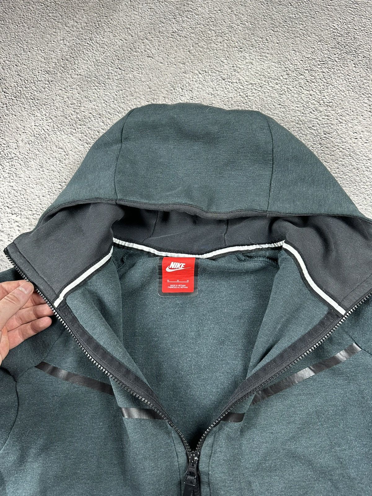 Nike Vintage Nike Tech Fleece Full Zip Hoodie Y2K Drill Style SK8 Size US M / EU 48-50 / 2 - 7 Thumbnail