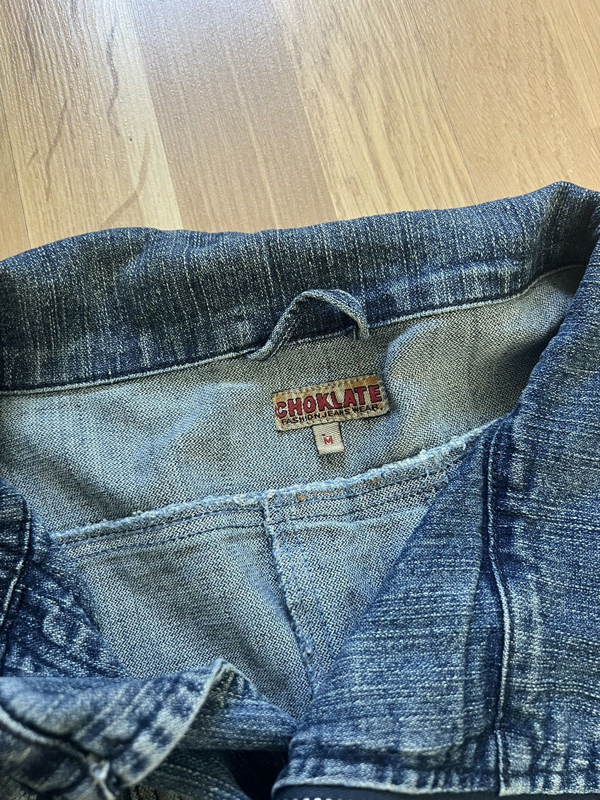 If Six Was Nine × Le Grande Bleu (L.G.B.) Vintage if six was nine style archive denim jacket 90s punk Size M / US 6-8 / IT 42-44 - 6 Thumbnail