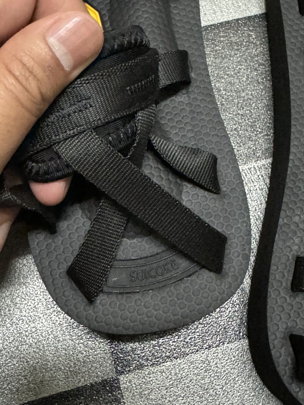 Japanese Brand × Suicoke SUICOKE VIBRAM MULTIPLE STRAP BLACK SANDAL Size US 7 / EU 40 - 8 Thumbnail
