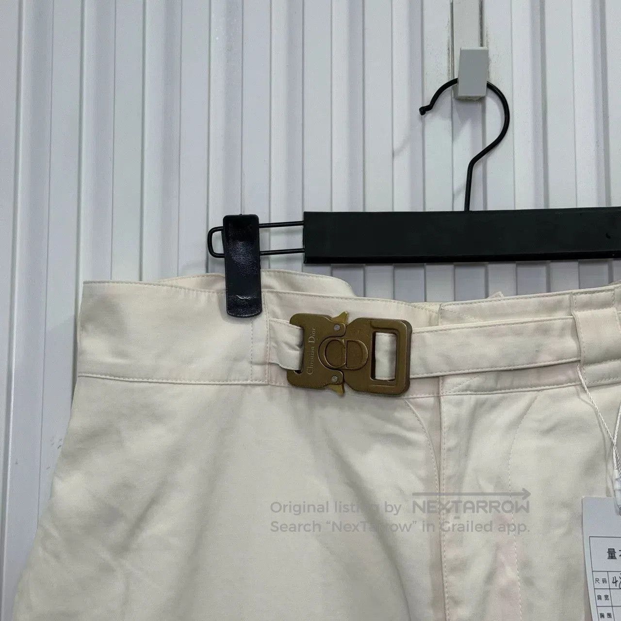 Dior Dior Functional Buckle Shorts. Size US 32 / EU 48 - 3 Thumbnail