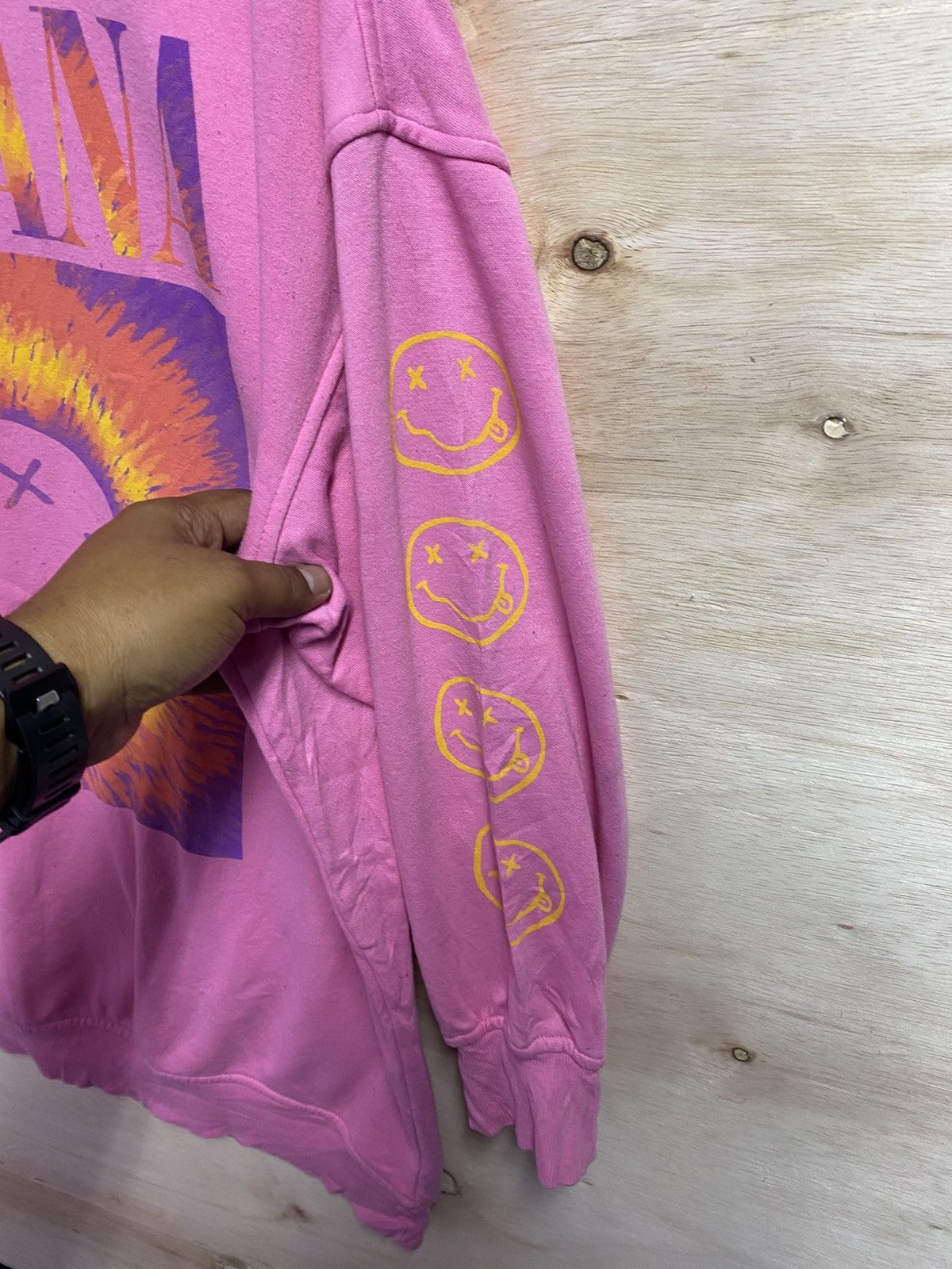 H&M Nirvana X H&m sweatshirt big logo spell out Size XXL / US 16-18 / IT 52-54 - 2 Thumbnail