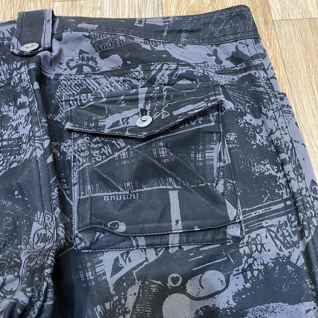 Hysteric Glamour 2000s Ba-Tsu Club Punk Style Bottom Lace Printed Pants Size US 32 / EU 48 - 7 Thumbnail