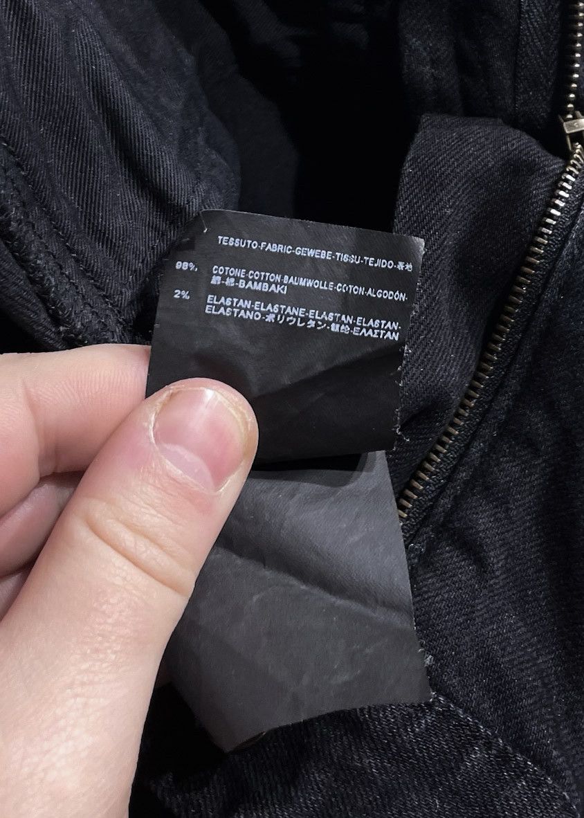 Saint Laurent Paris Saint Laurent D02 Black Knee Slit Skinny Jeans Size US 27 - 6 Thumbnail
