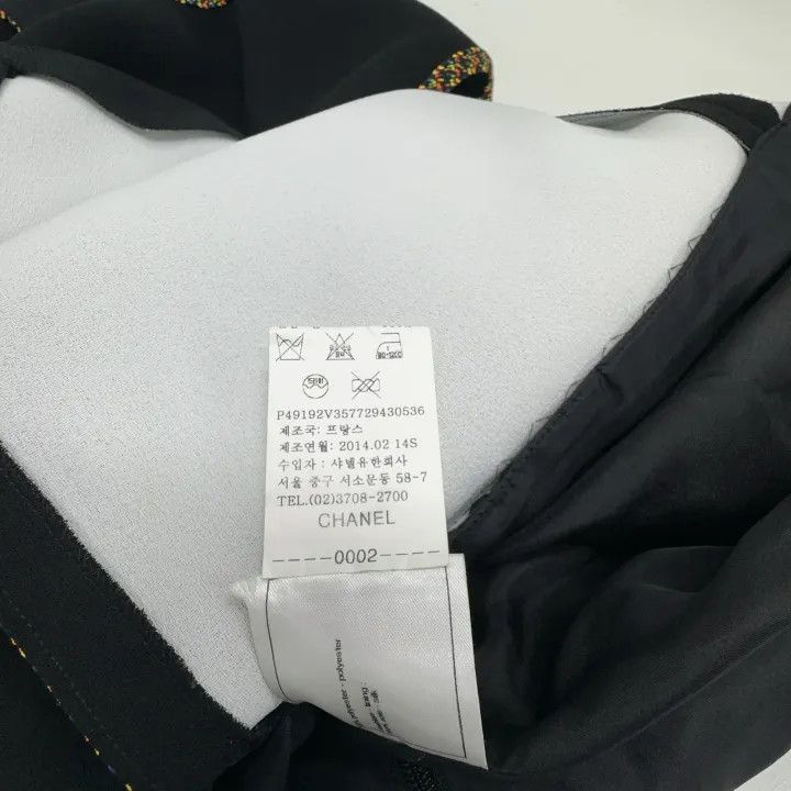 Chanel Chanel Cold Shoulder Black Dress Size S / US 4 / IT 40 - 4 Thumbnail
