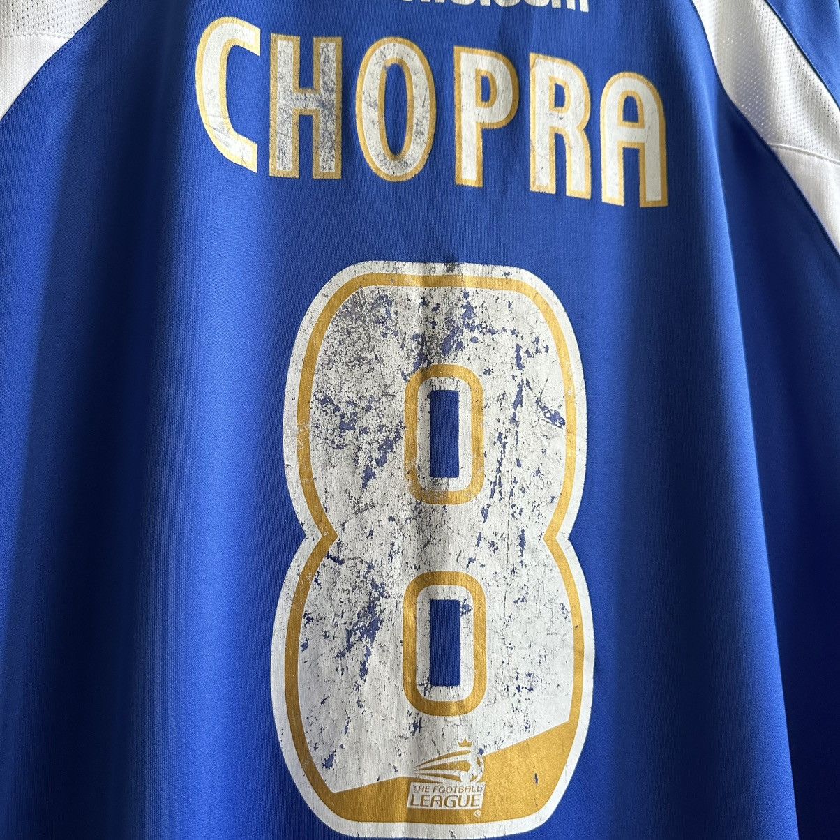 Joma Vintage Chopra #8 Cardiff City FC 2006/07 Soccer Jersey Joma Size US L / EU 52-54 / 3 - 11 Thumbnail