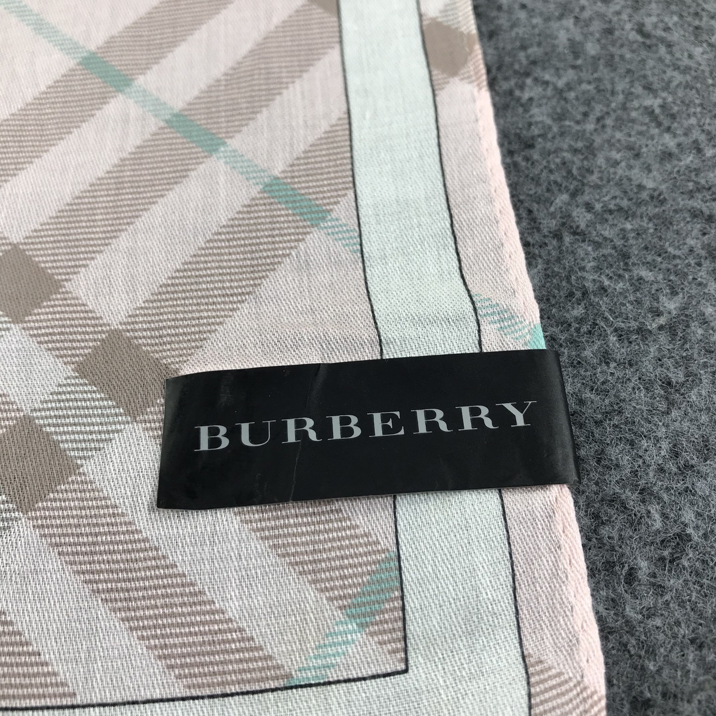 Burberry Burberry Handkerchief Neckerchief Bandana H503 Size ONE SIZE - 6 Thumbnail
