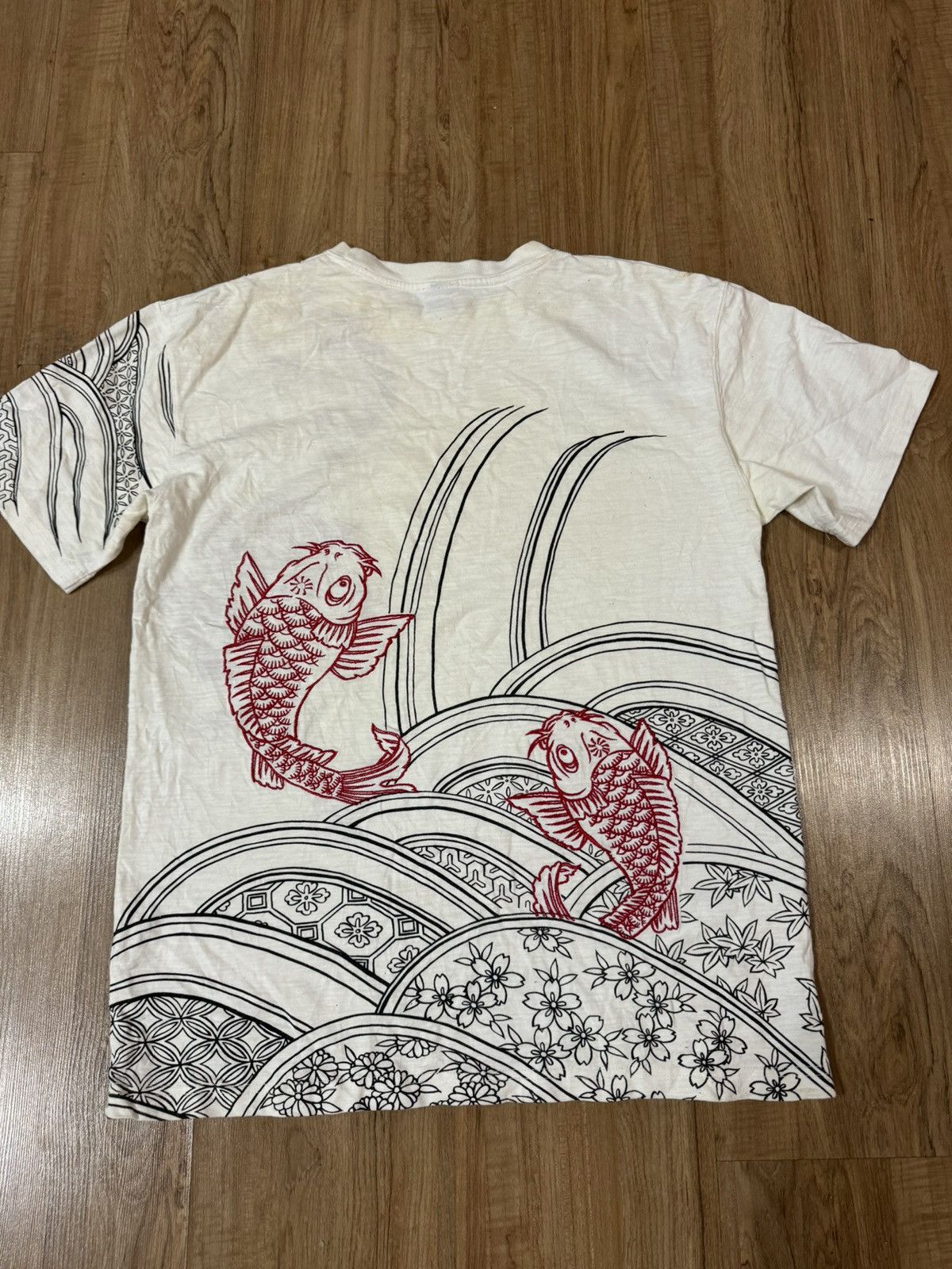 Other VINTAGE EMBROIDERY SUKAJAN TSHIRT Size US L / EU 52-54 / 3 - 5 Thumbnail