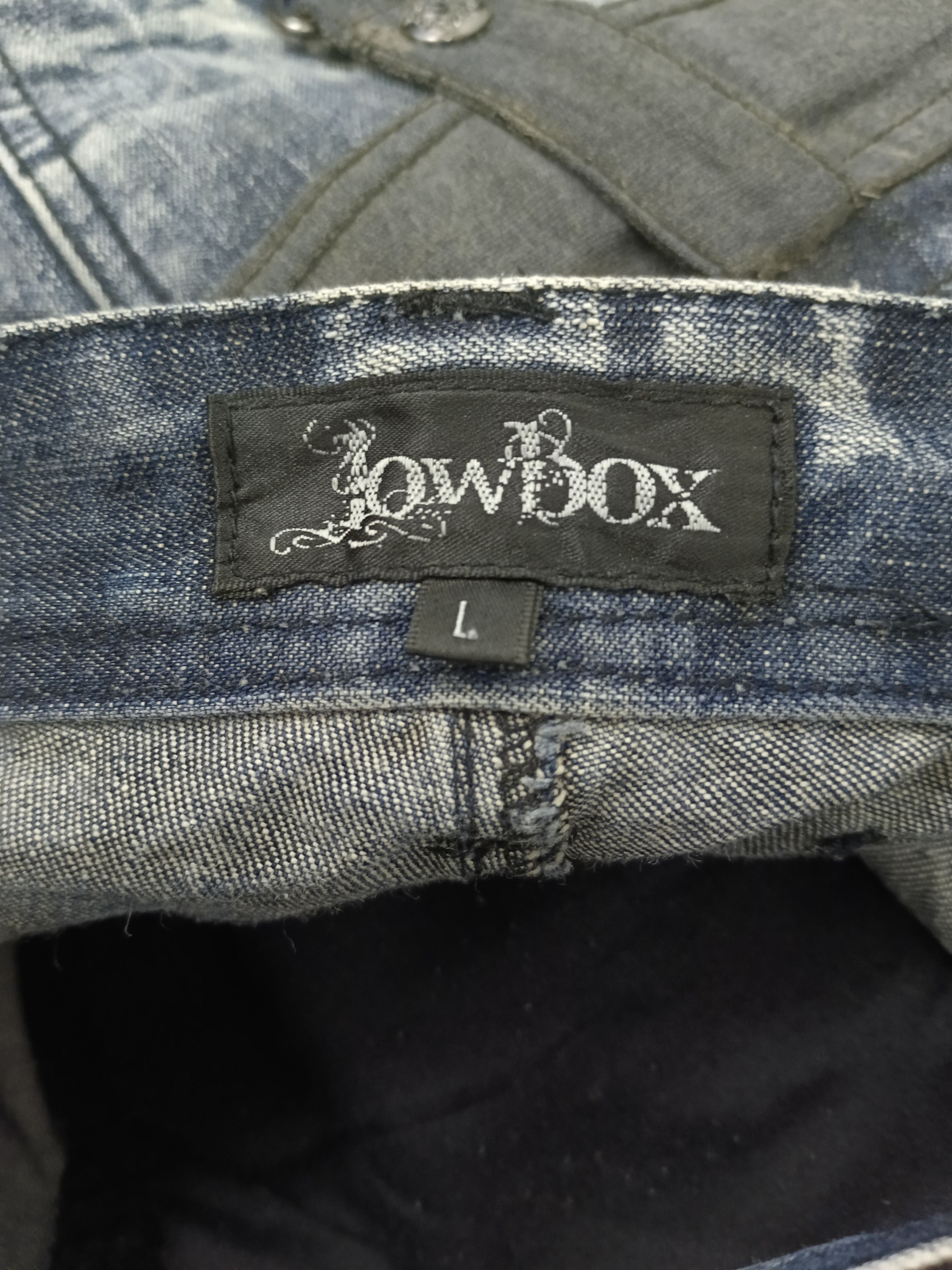 LOWBOX SICK WASHED LOWBOX TACTICAL DENIM PANTS Size US 33 - 9 Thumbnail