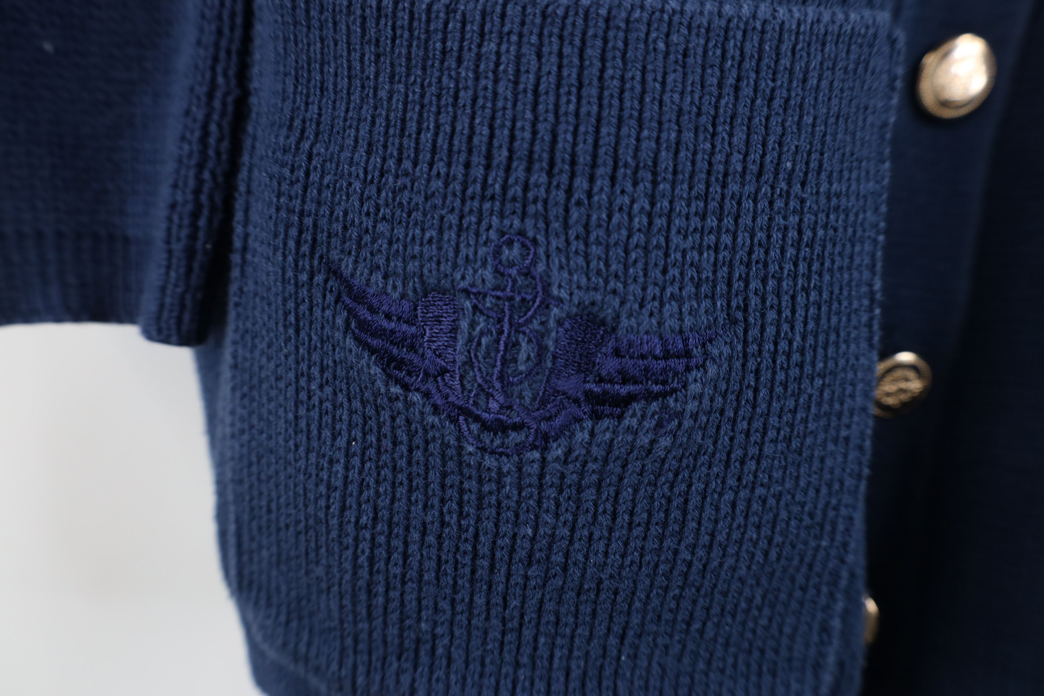 Dockers Vintage 90s Dockers Levis Ribbed Knit Cardigan Sweater Size L / US 10 / IT 46 - 4 Thumbnail