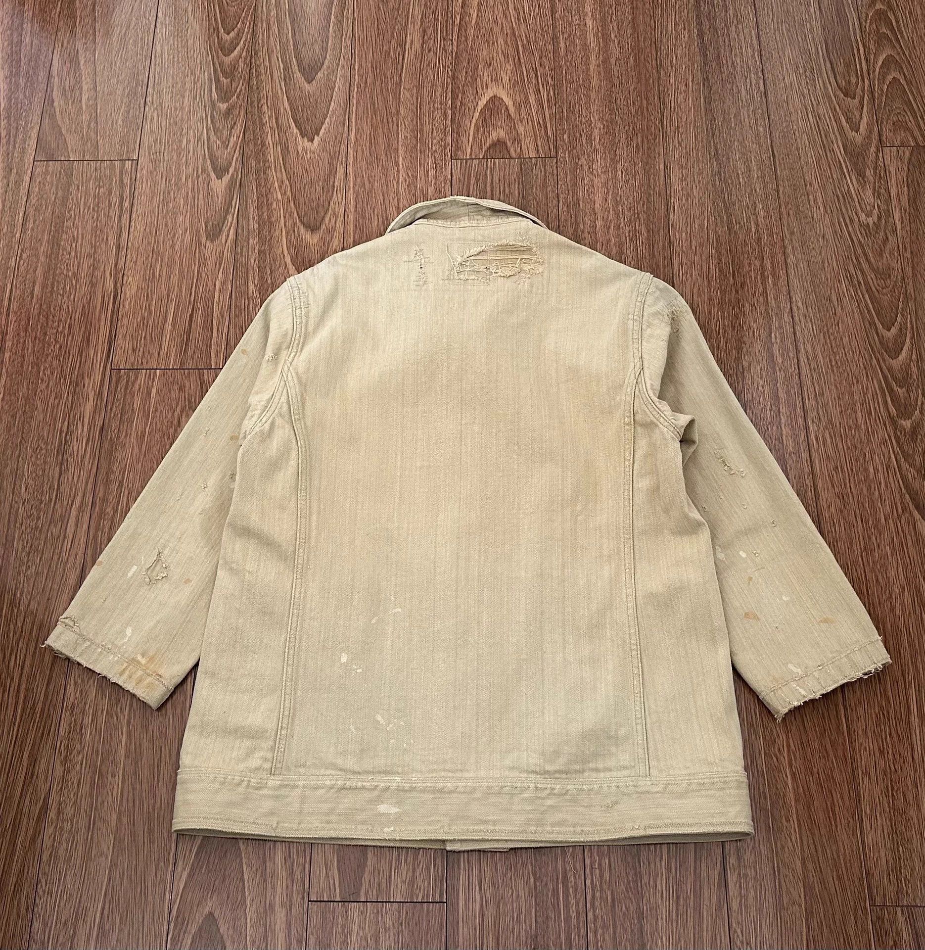 Visvim VISVIM ICT BENNY JKT Crash Oily Distressed Size 3 Size US L / EU 52-54 / 3 - 2 Thumbnail