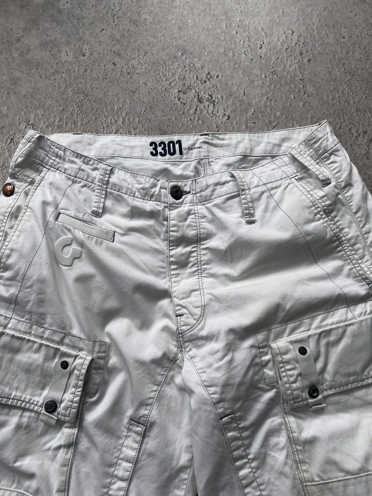 G-Star × Vintage G Star Shorts Cargo Pocket Pants Junya Watanabe style Size US 36 / EU 52 - 4 Thumbnail