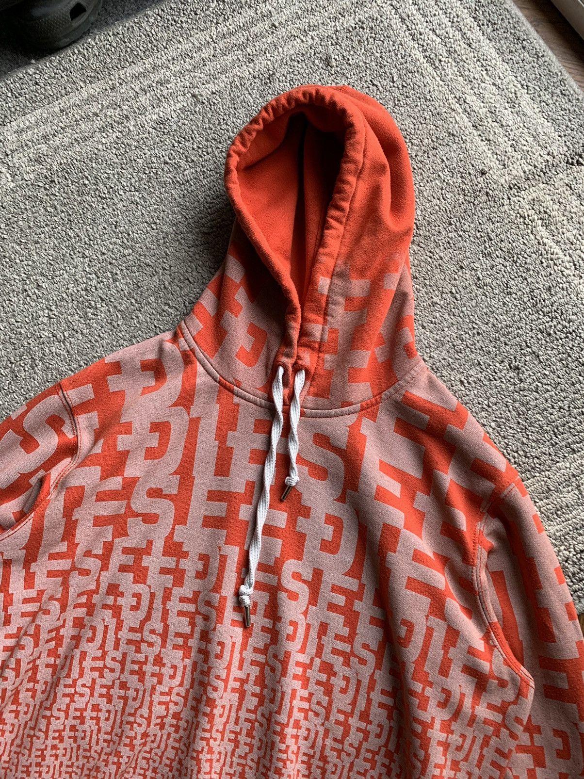 Diesel Diesel Jeans Hoodie Gradient Logo Pullover Y2K 2000s Small Size US S / EU 44-46 / 1 - 4 Thumbnail