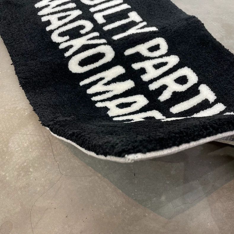 Wacko Maria wacko maria Black blanket 2503-Nextarrow Size ONE SIZE - 4 Thumbnail