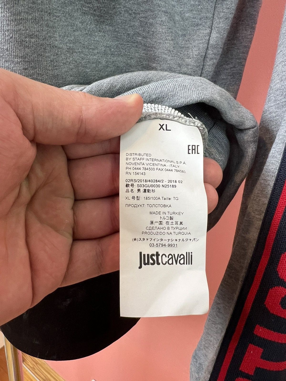 Just Cavalli Just cavalli sweatshirt luxury sale hype sale Size US XL / EU 56 / 4 - 9 Thumbnail