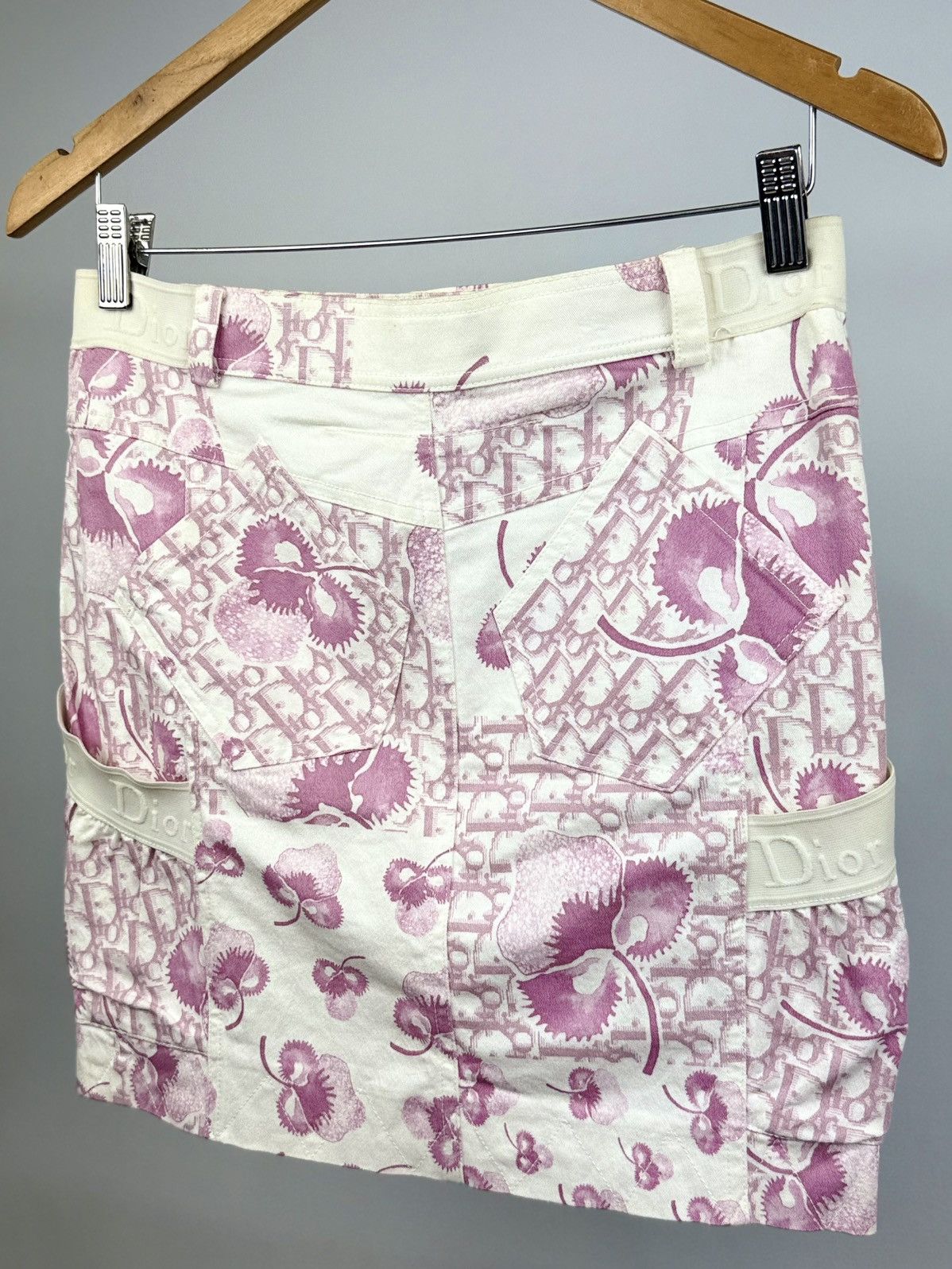 Dior Dior - John Galliano - Ad Campaign - Cherry Blossom - Skirt Size 26" / US 2 / IT 38 - 4 Thumbnail