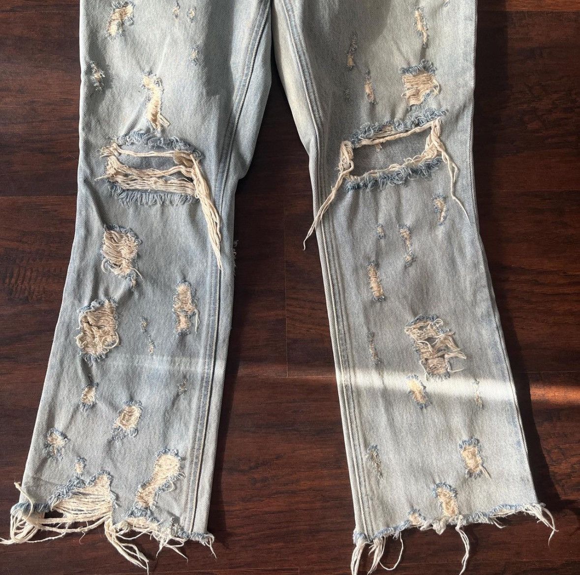 Alexander Wang Alexander Wang Distressed Jeans Size US 27 - 2 Thumbnail