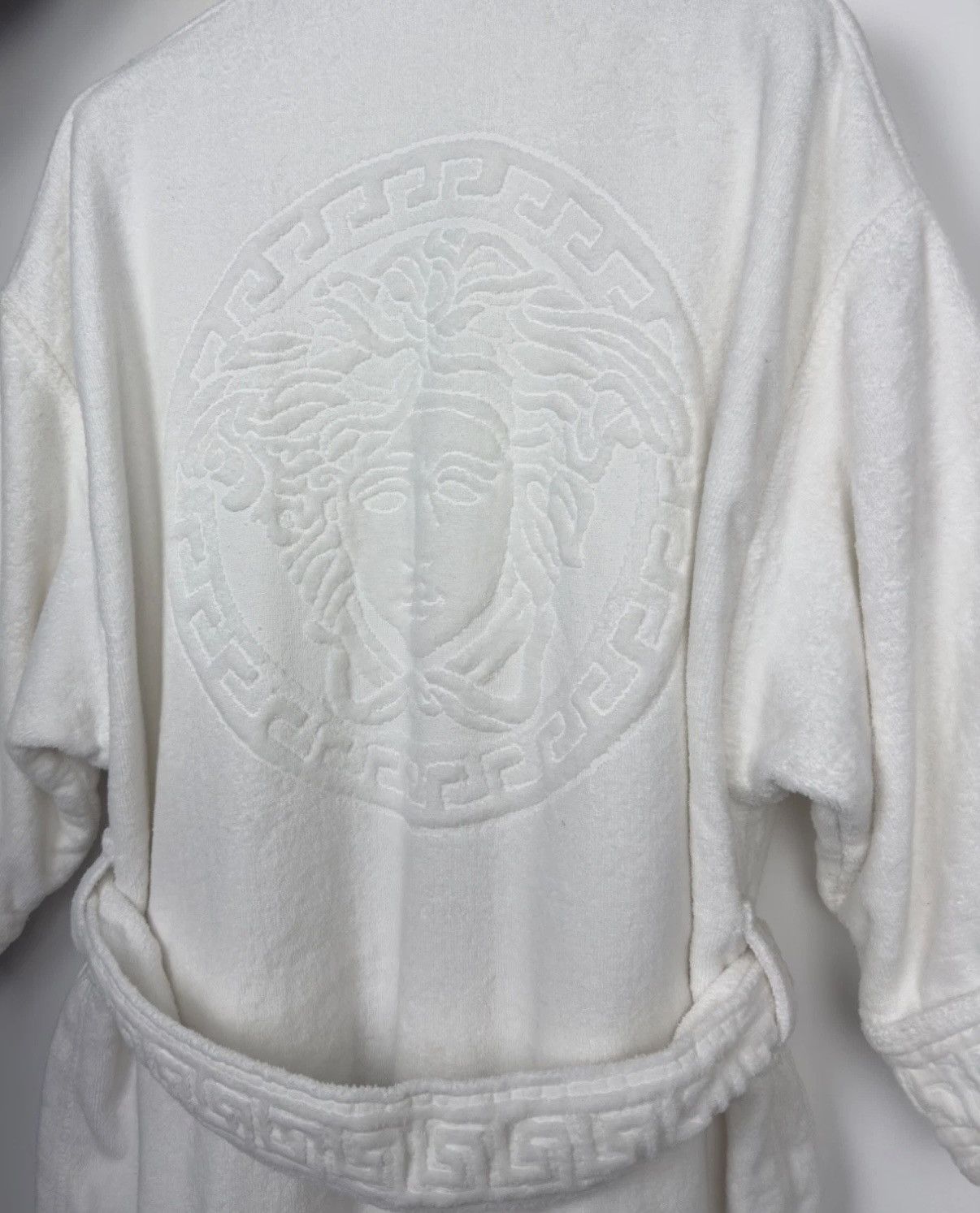 Versace Gianni Versace vintage bathrobe medusa embroidered logo M Size ONE SIZE - 6 Thumbnail