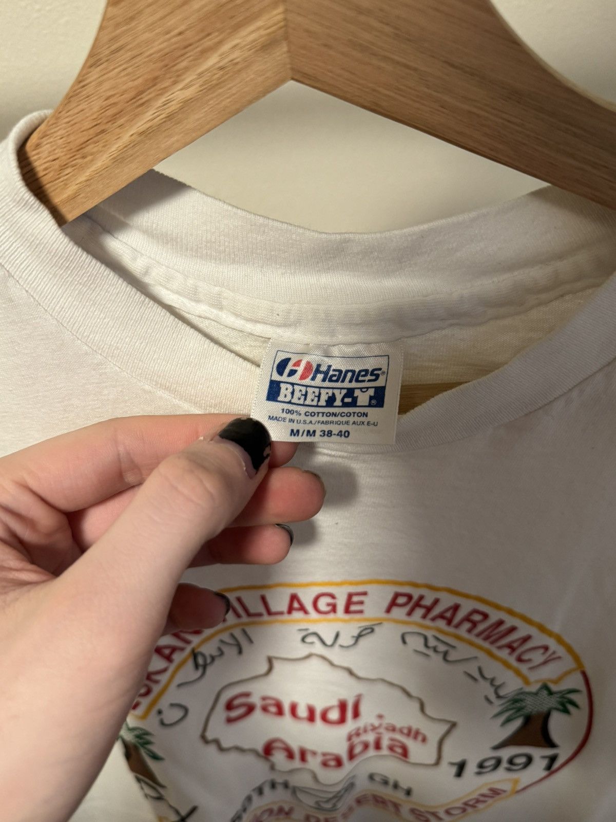 Vintage 90’s Single Stitch Operation Desert Storm Tee Size US M / EU 48-50 / 2 - 4 Thumbnail