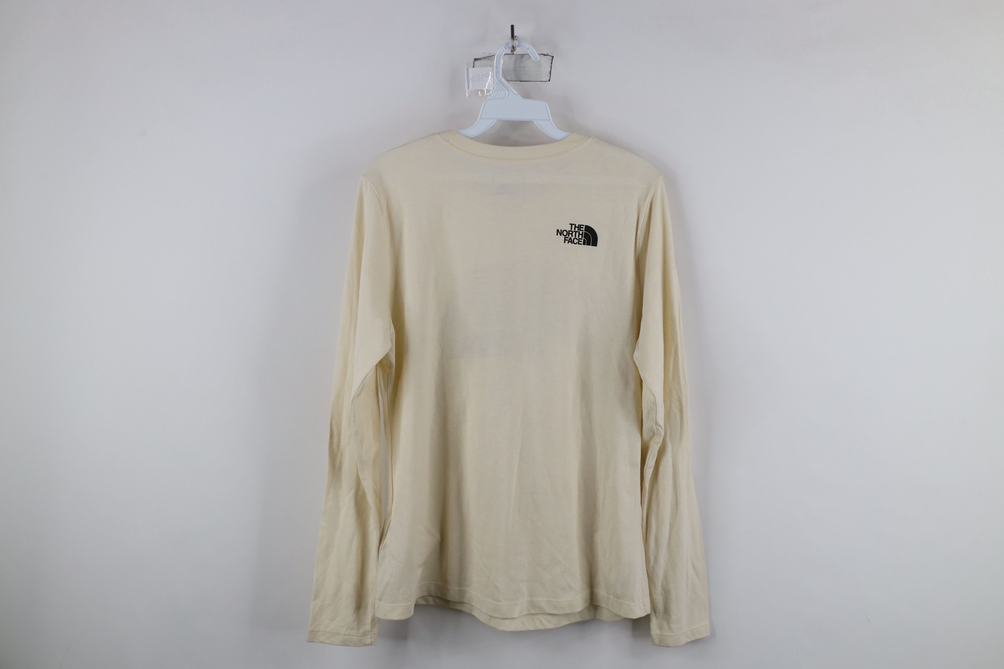 The North Face × Vintage New The North Face Bear Logo Long Sleeve T-Shirt Cream Size L / US 10 / IT 46 - 9 Thumbnail