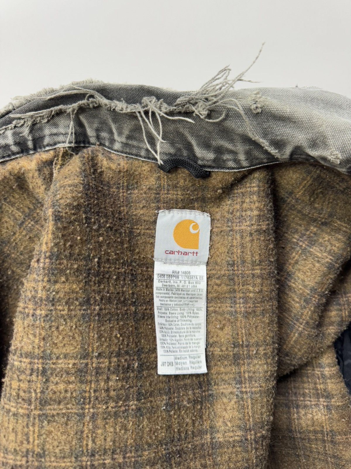 Carhartt Vintage 90s Carhartt Detroit Jacket J97 DKB Medium Size US M / EU 48-50 / 2 - 7 Thumbnail