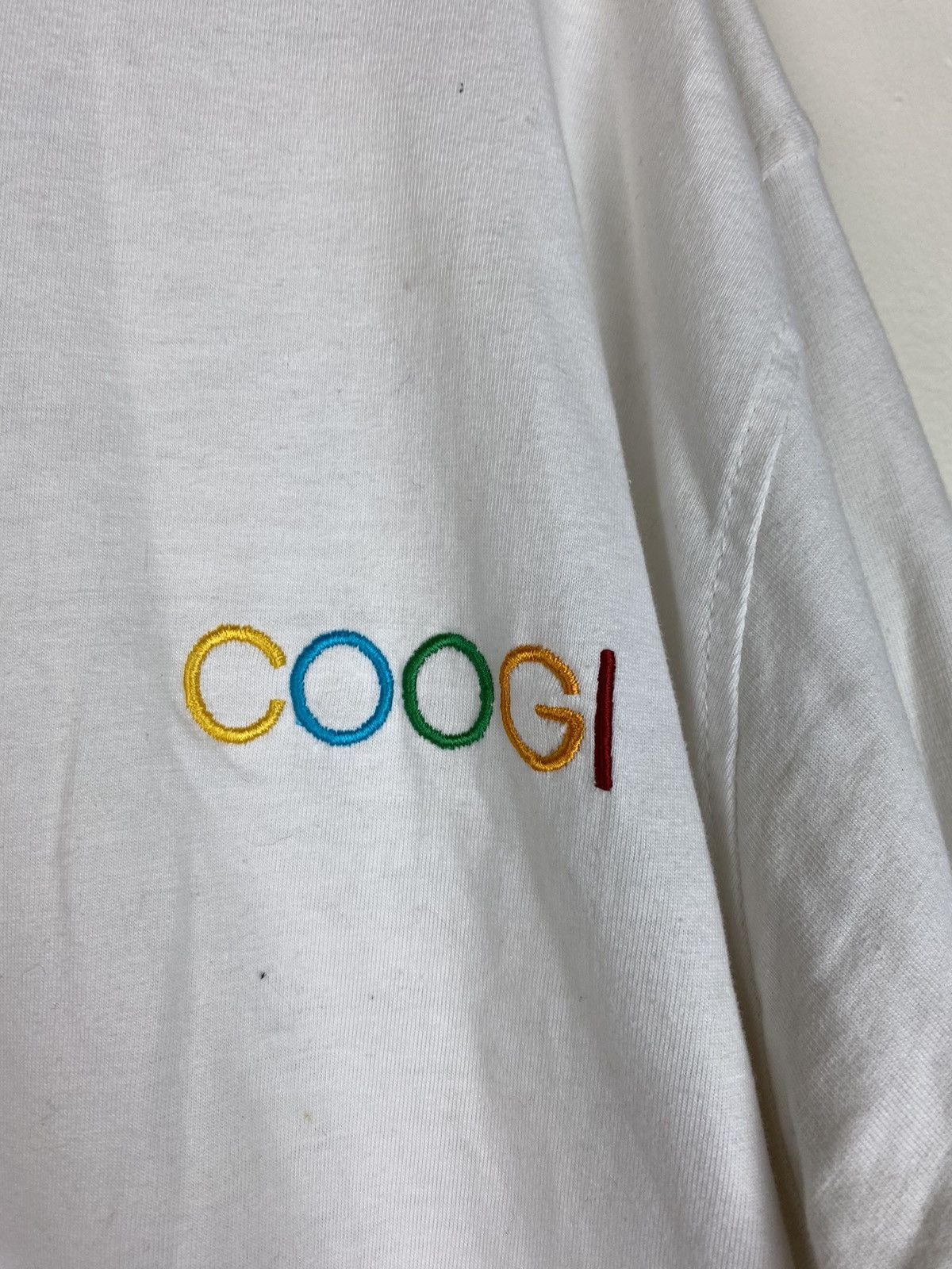 Coogi × Vintage NWT Brand New Coogi Shoes Embroidered T shirt Tee White y2k Size US L / EU 52-54 / 3 - 3 Thumbnail