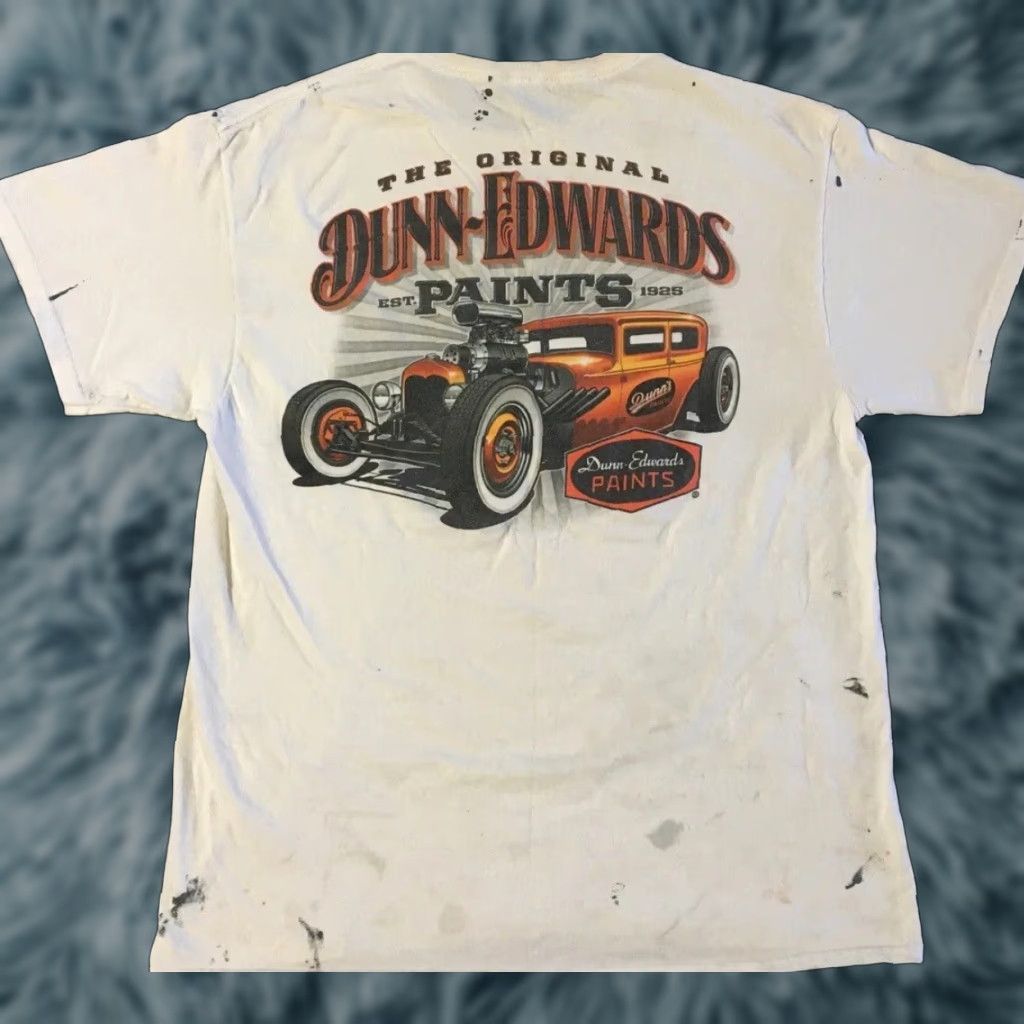 Thrasher VINTAGE Thrashed Faded Distress Paint Splatter Shirt M L White Size US M / EU 48-50 / 2 - 1 Thumbnail