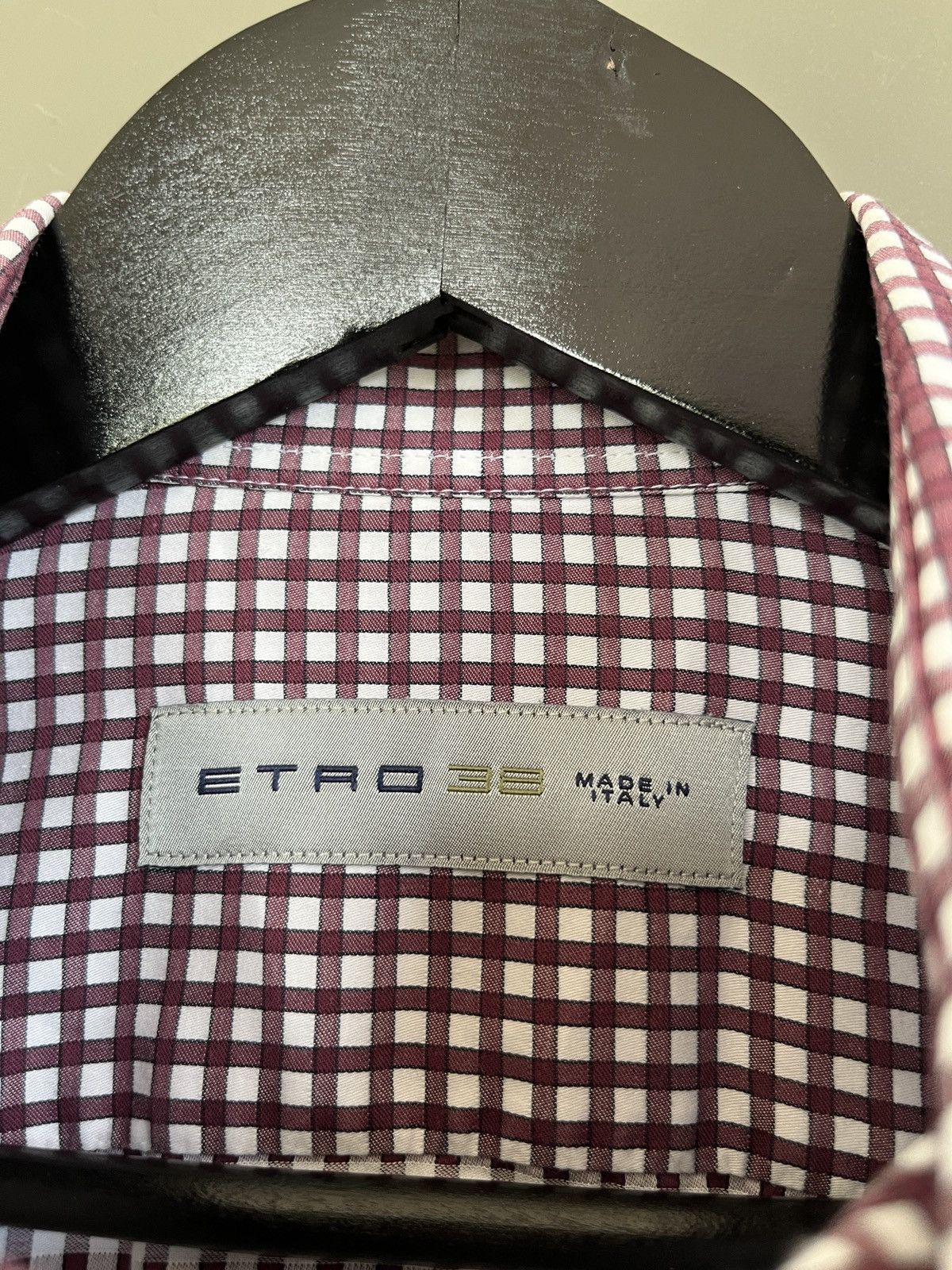 Etro ETRO Check Plaid Casual Shirt Size US L / EU 52-54 / 3 - 5 Thumbnail